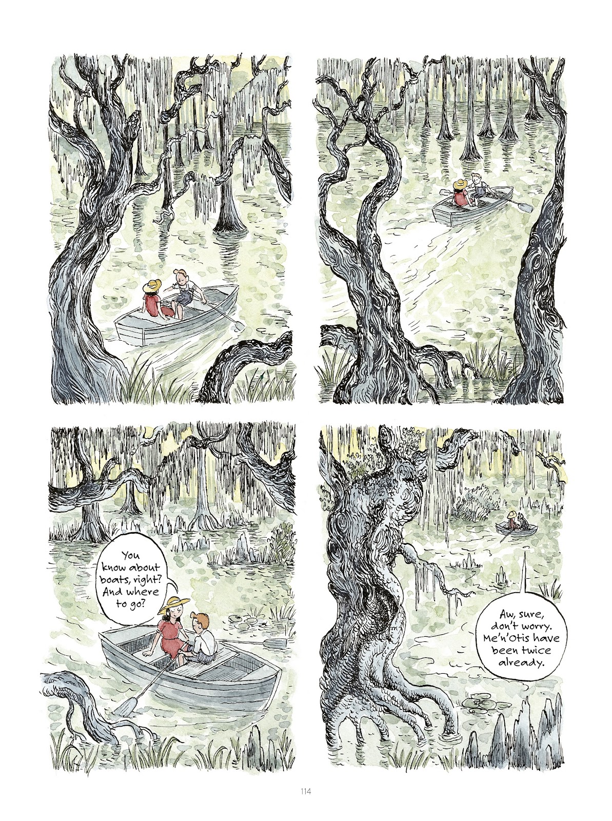Swamp: A Summer in the Bayou issue TPB (Part 2) - Page 16