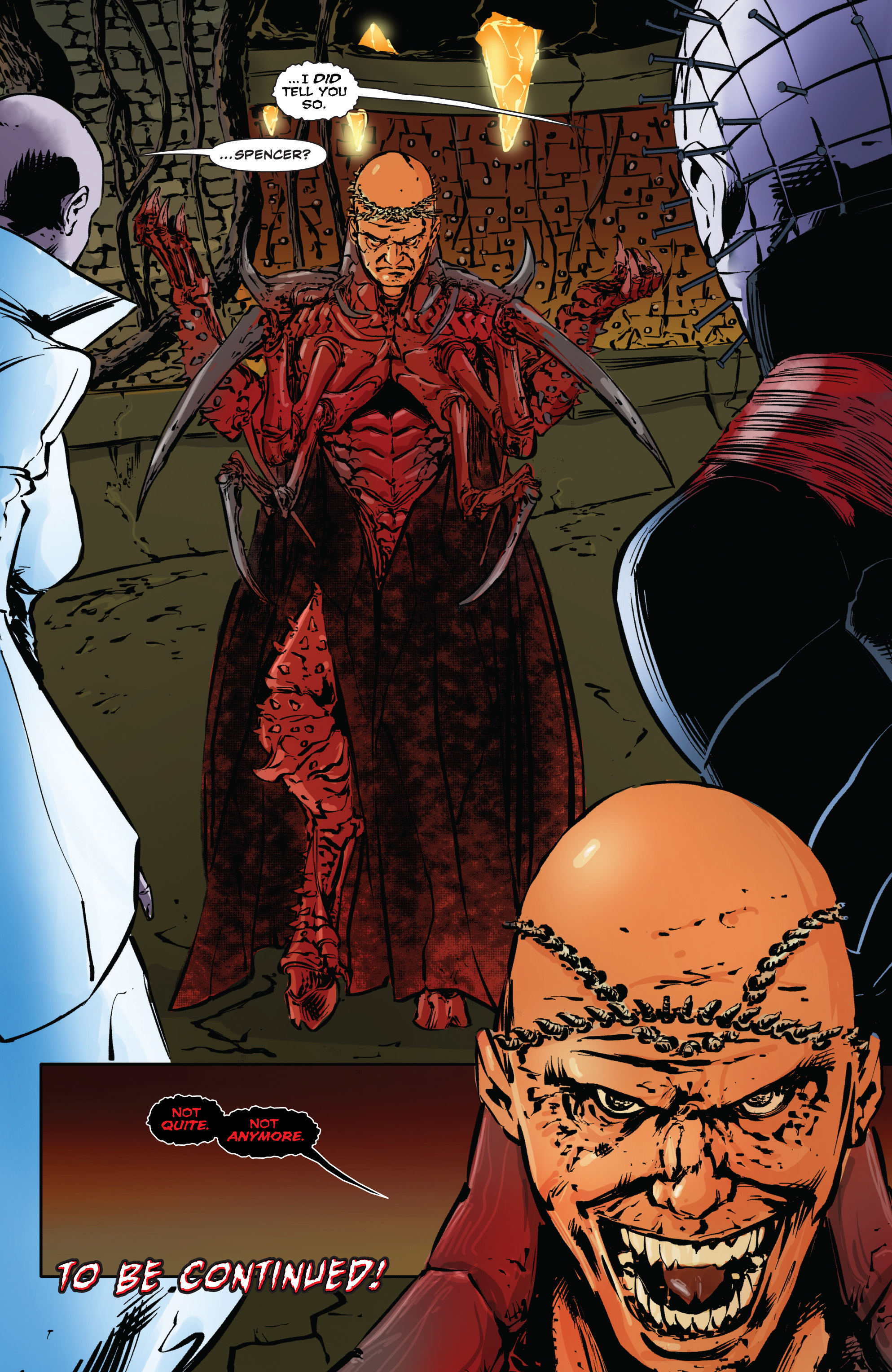 Read online Clive Barker's Hellraiser: The Dark Watch comic -  Issue # TPB 2 - 100
