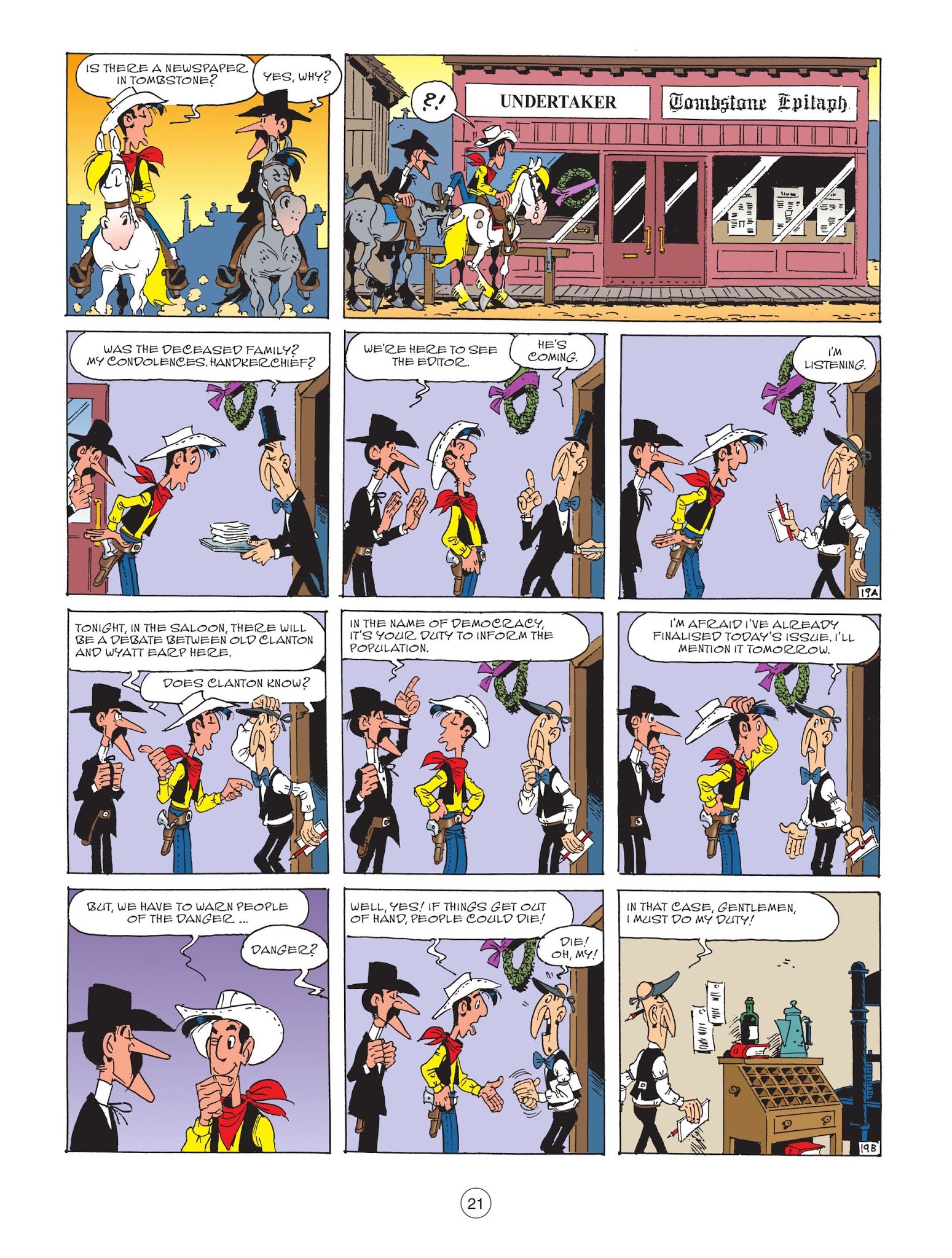 Read online A Lucky Luke Adventure comic -  Issue #70 - 23