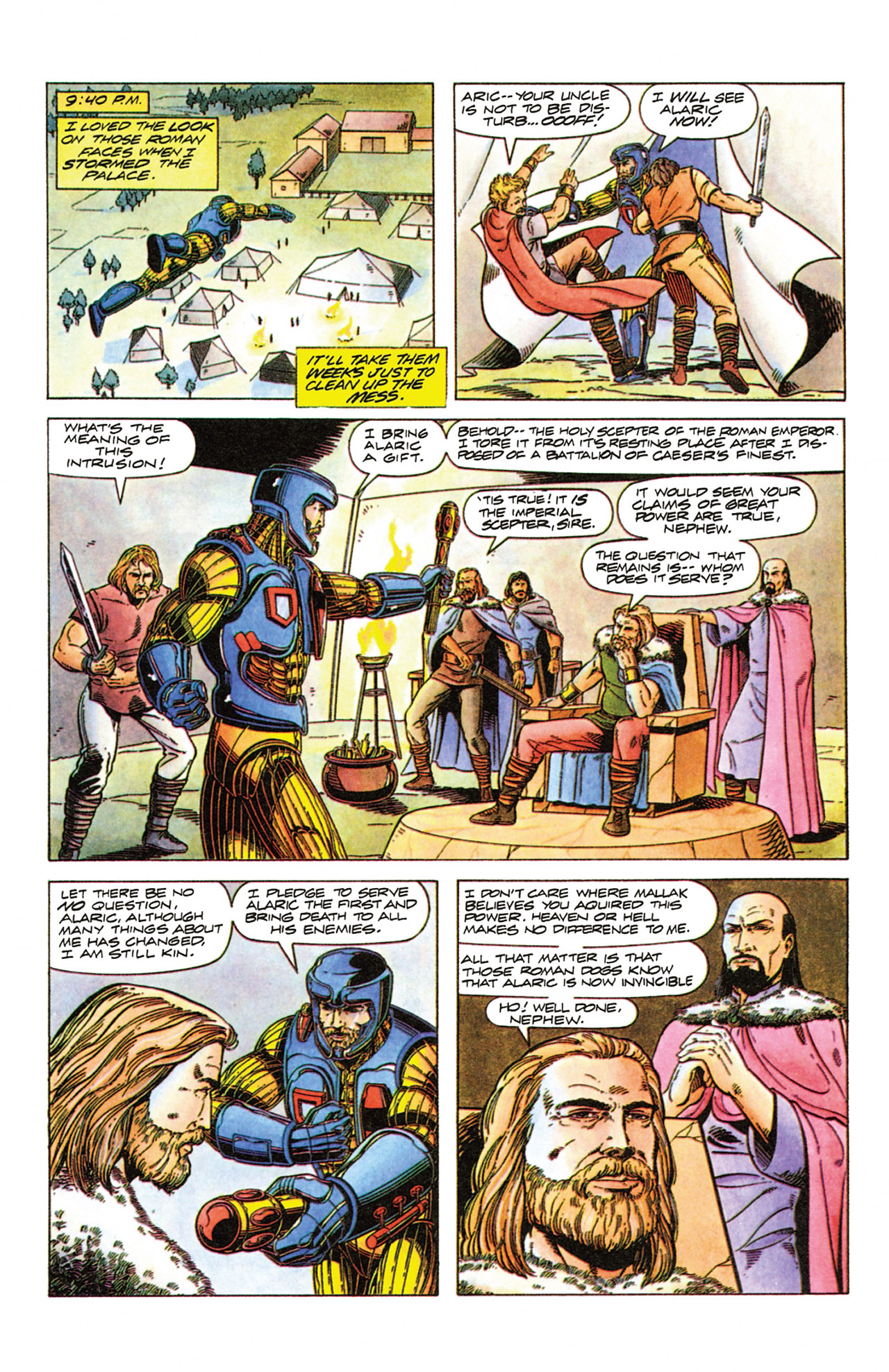 Read online X-O Manowar (1992) comic -  Issue #9 - 7