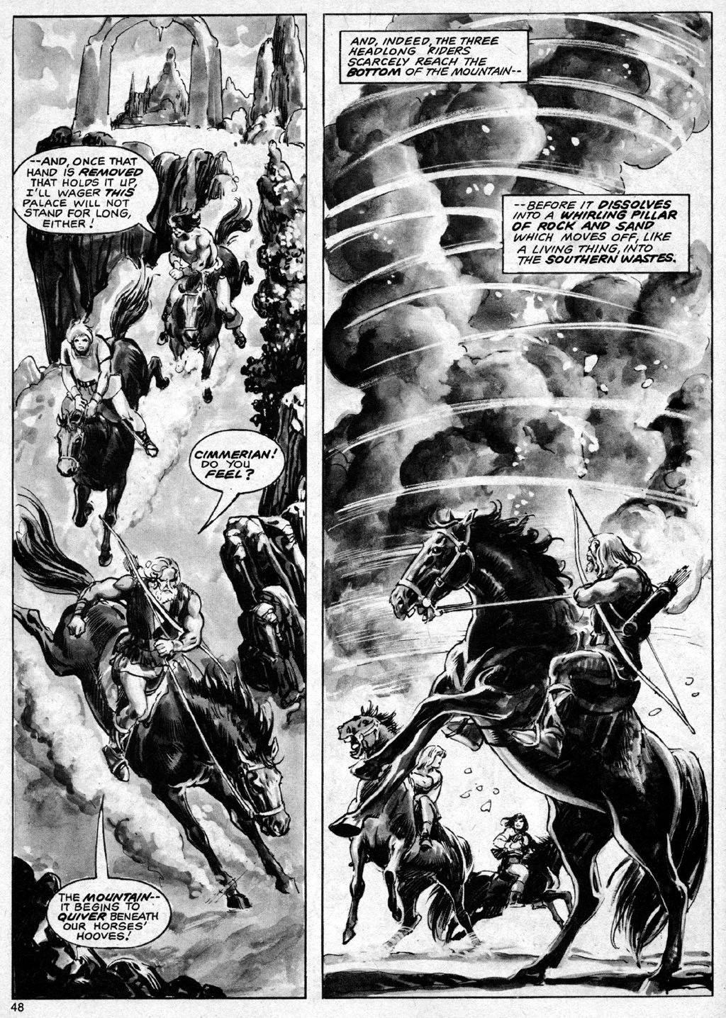 Read online The Savage Sword Of Conan comic -  Issue #69 - 48