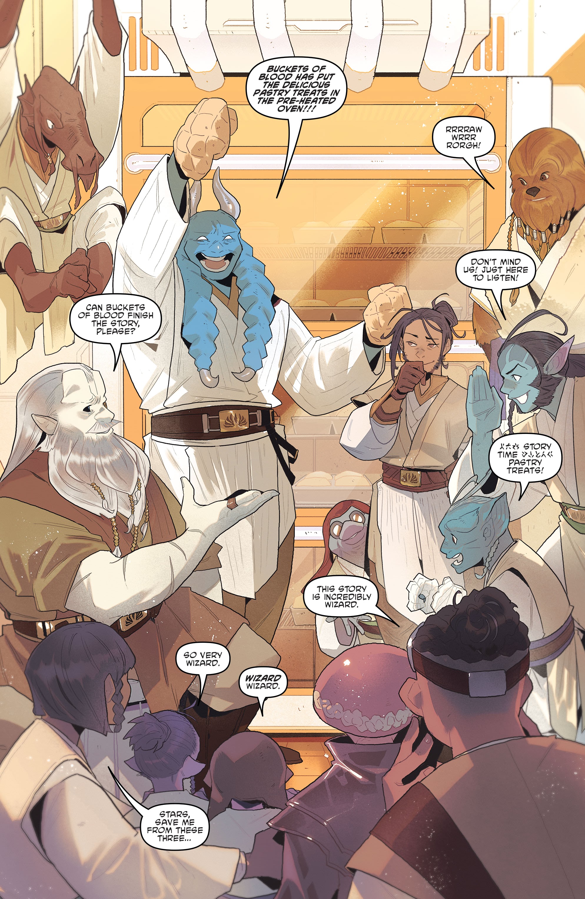 Read online Star Wars: The High Republic Adventures: Galactic Bake-Off Spectacular comic -  Issue # Full - 19
