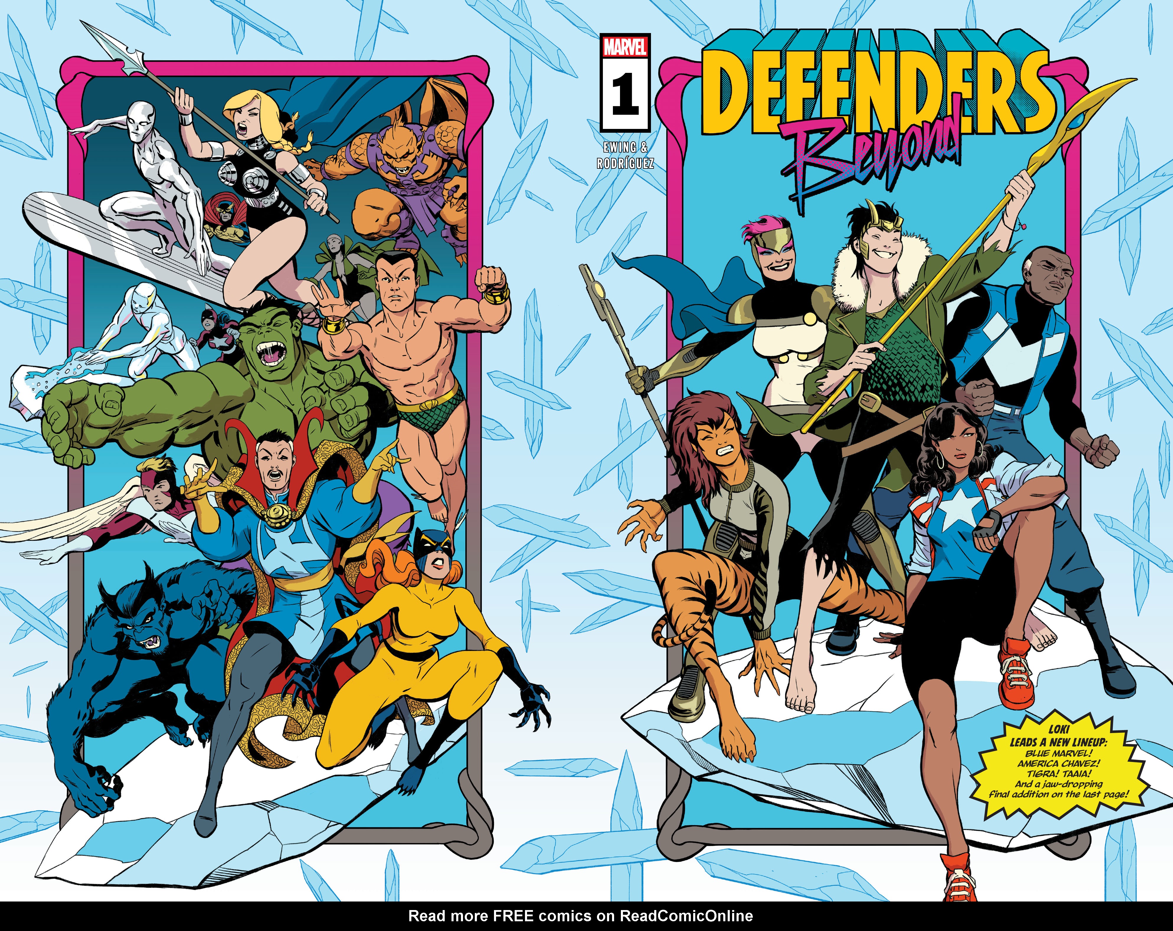 Read online Defenders: Beyond comic -  Issue #1 - 1