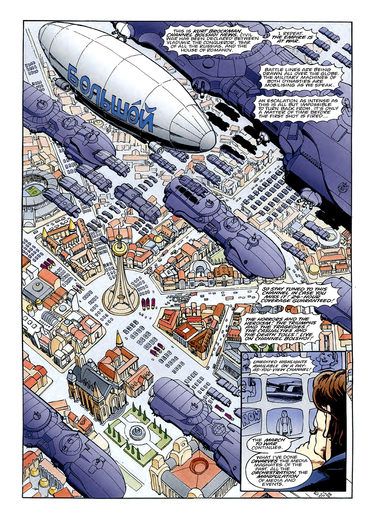 Read online Nikolai Dante comic -  Issue # TPB 3 - 100