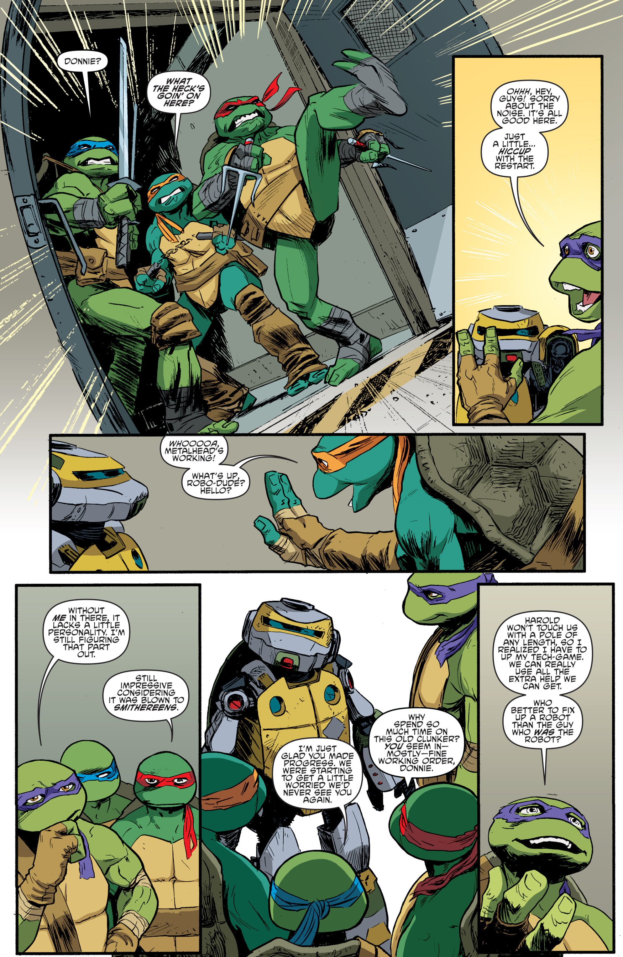 Read online Teenage Mutant Ninja Turtles Universe comic -  Issue #7 - 7