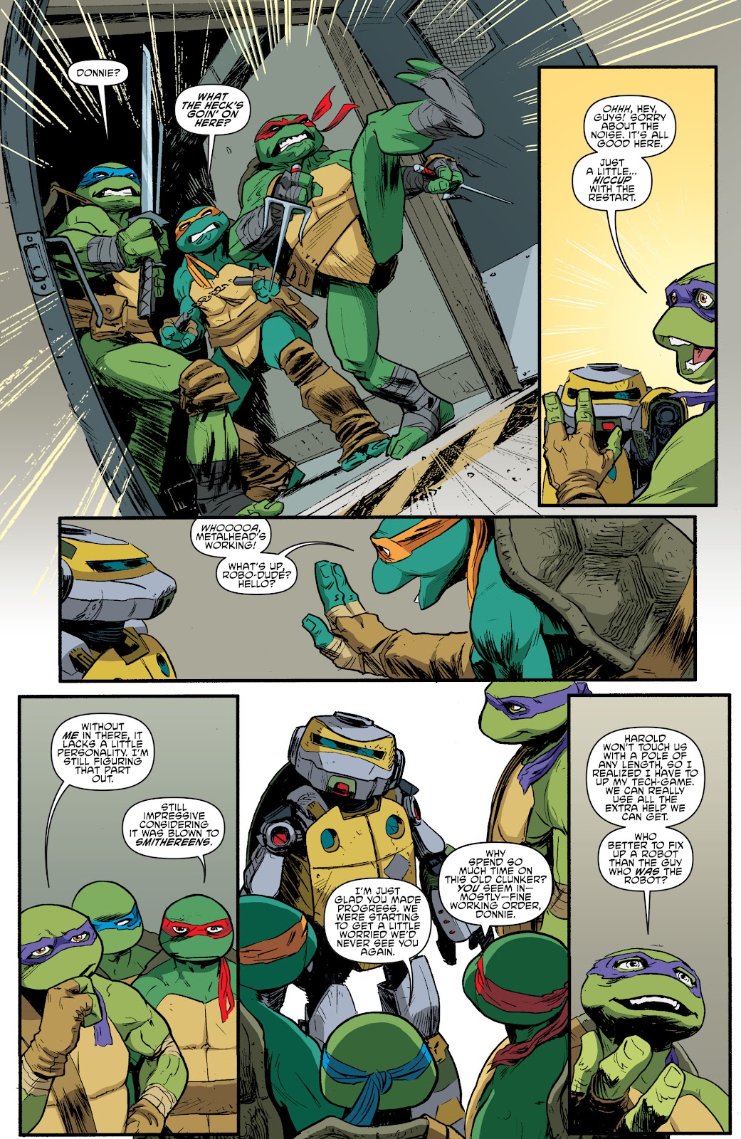 Teenage Mutant Ninja Turtles Universe issue 7 - Page 7