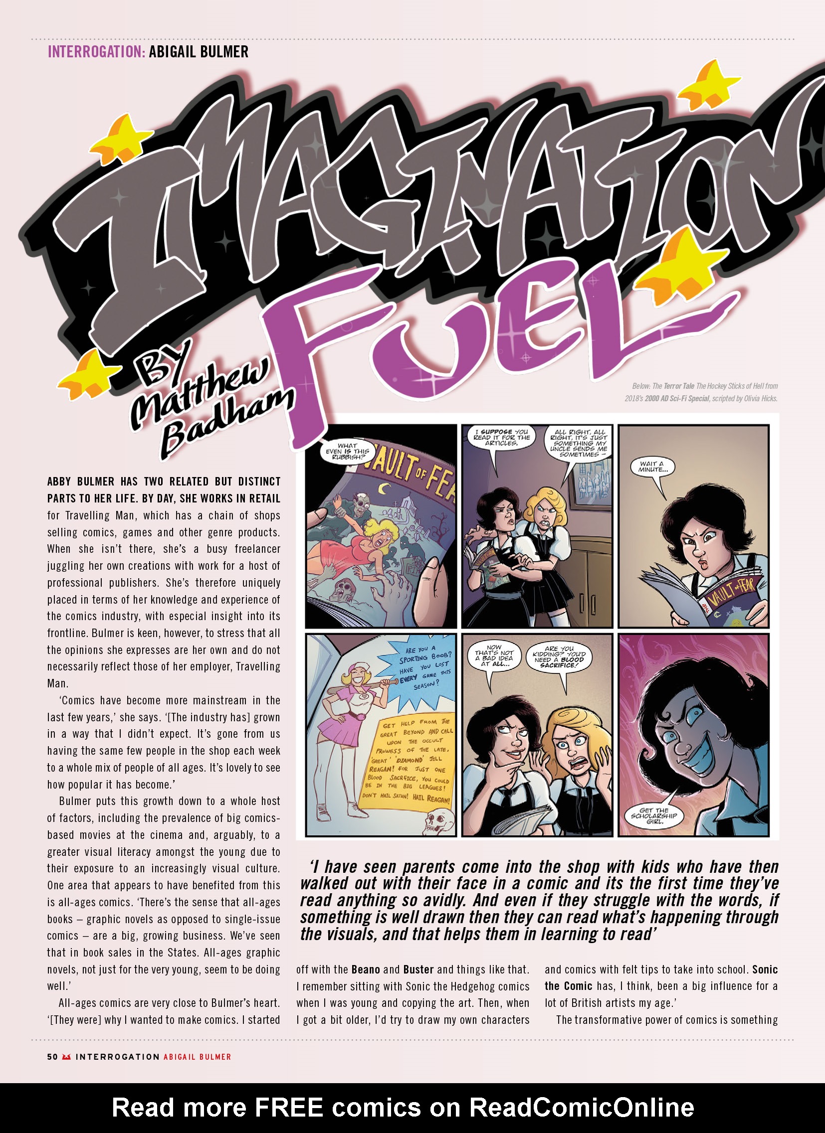 Read online Judge Dredd Megazine (Vol. 5) comic -  Issue #408 - 50