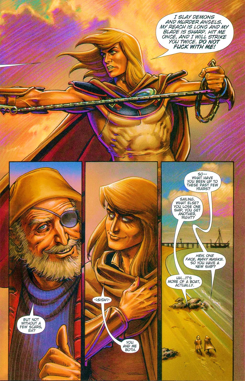 Read online Dawn: Three Tiers comic -  Issue #6 - 23