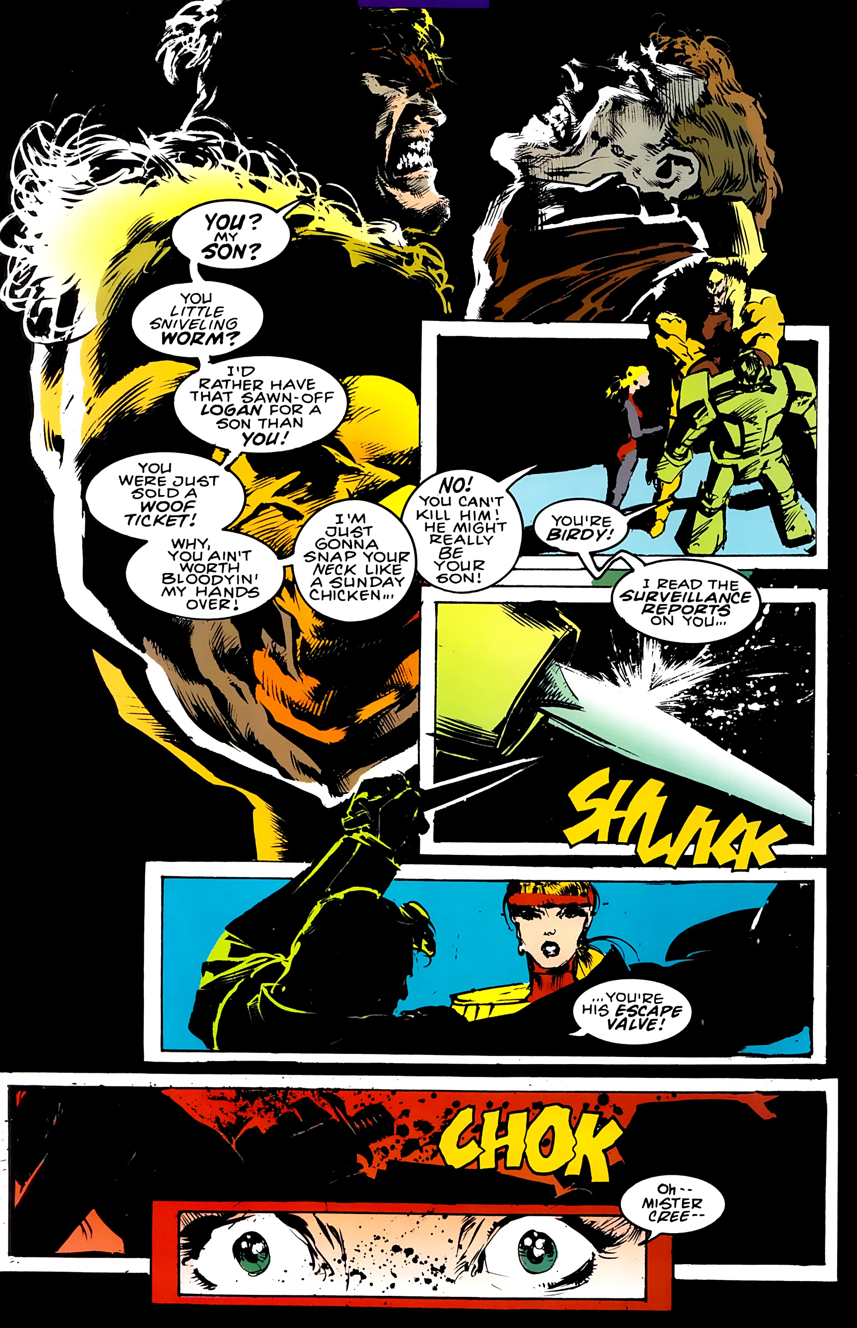 Read online Sabretooth comic -  Issue #4 - 21