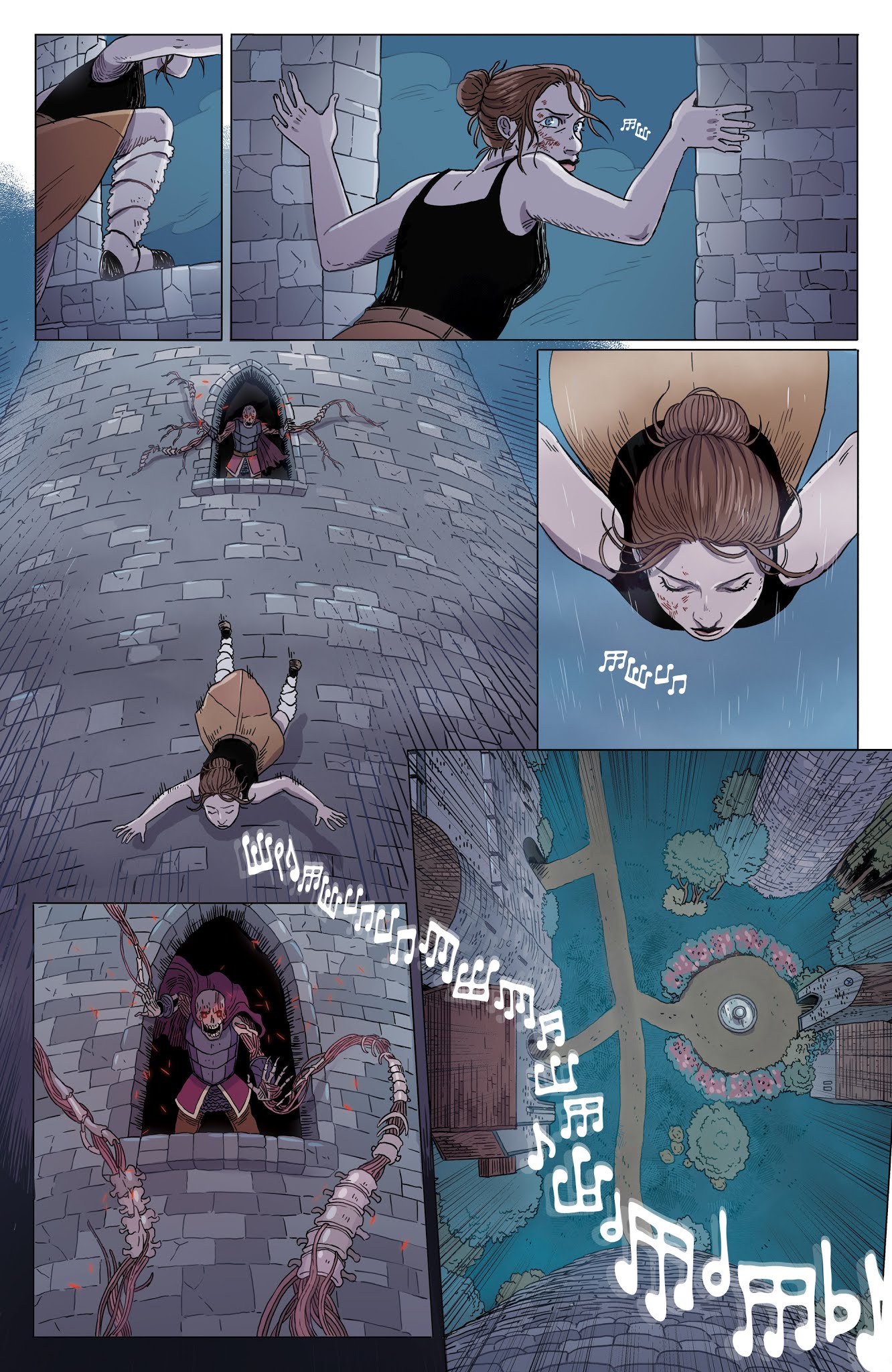 Read online Songs For The Dead comic -  Issue #4 - 5