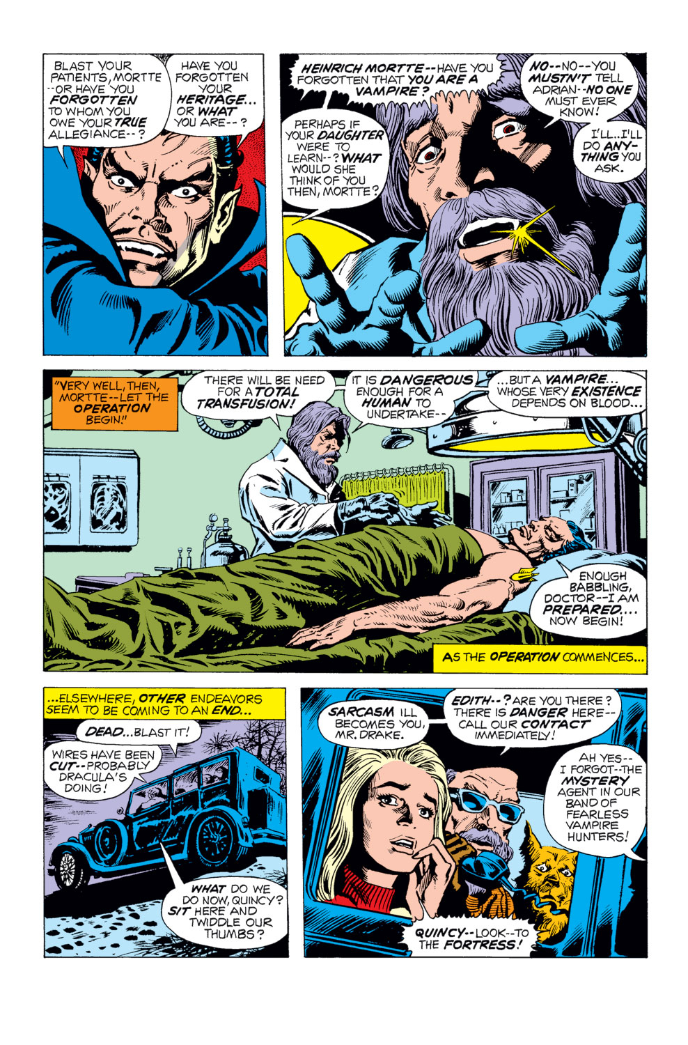 Read online Tomb of Dracula (1972) comic -  Issue #8 - 8