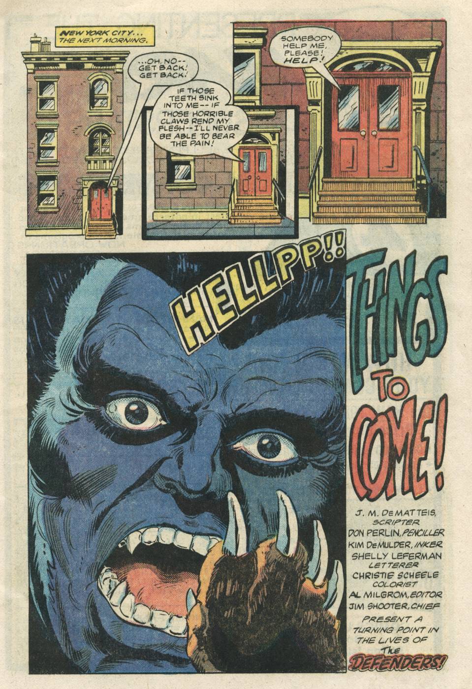 The Defenders (1972) Issue #122 #123 - English 4