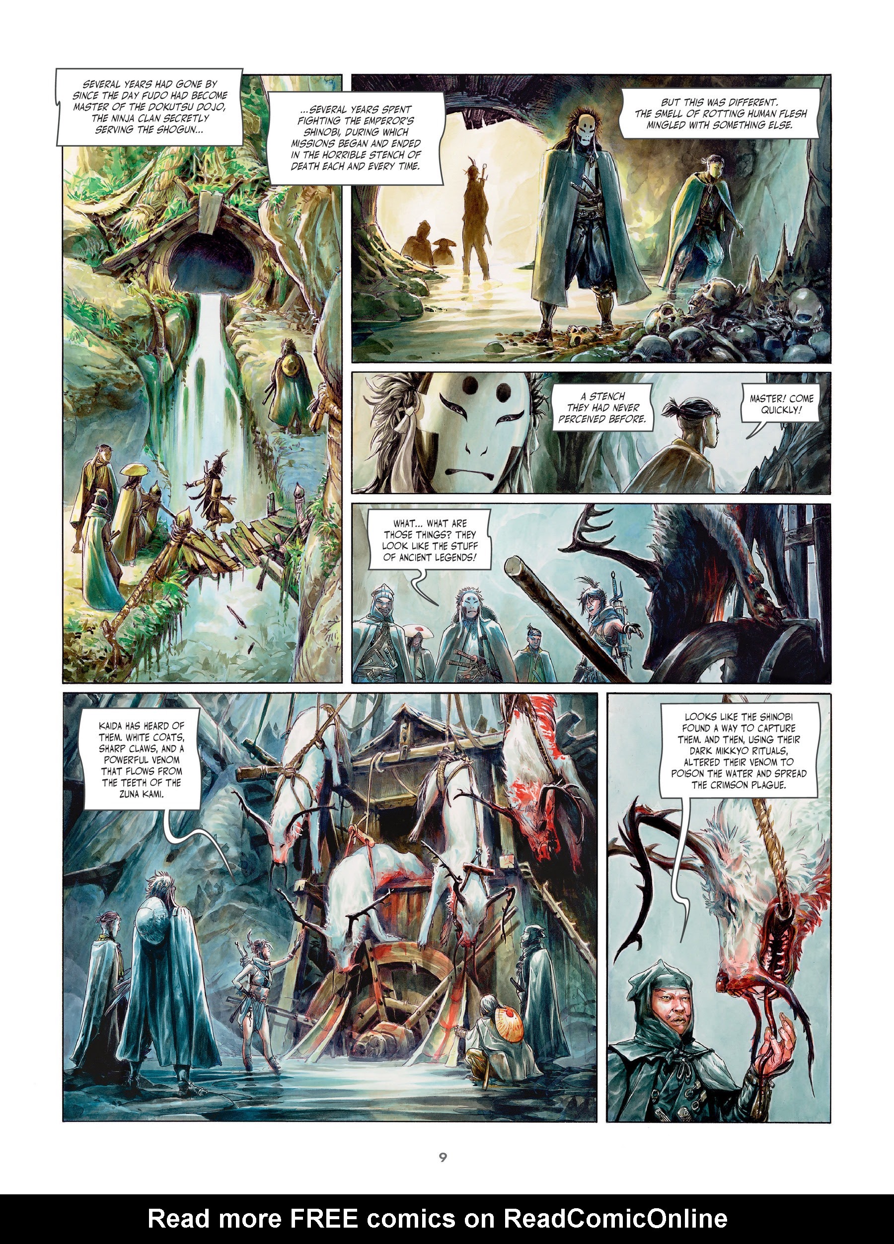 Read online The Mask of Fudo comic -  Issue #3 - 10