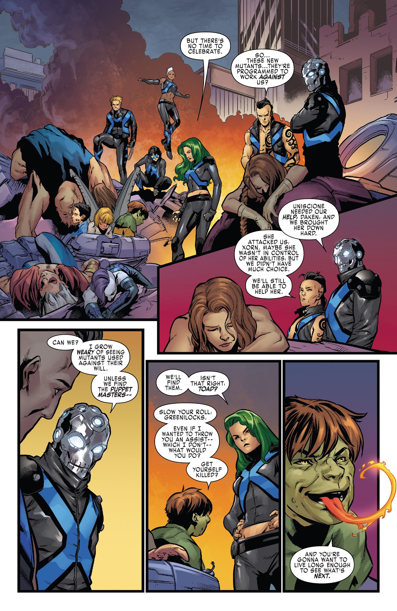 Read online X-Men: Blue comic -  Issue #27 - 14