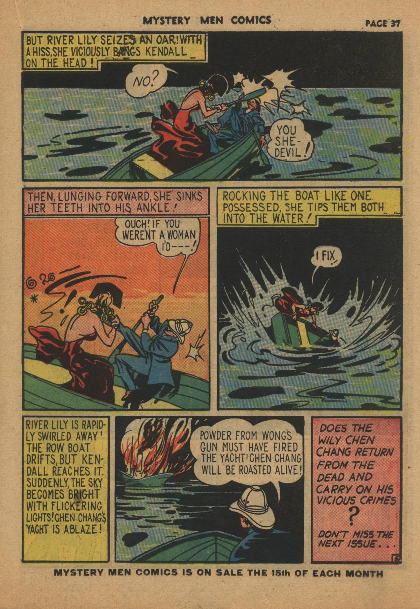 Read online Mystery Men Comics comic -  Issue #9 - 39