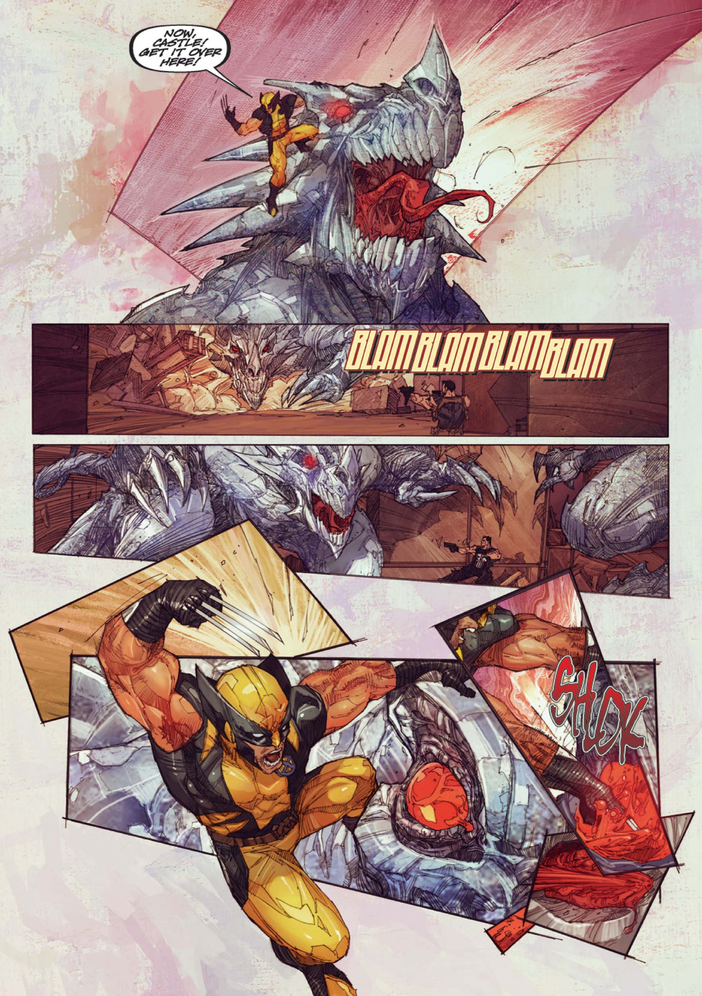 Read online Astonishing Tales: Wolverine/Punisher comic -  Issue #5 - 7