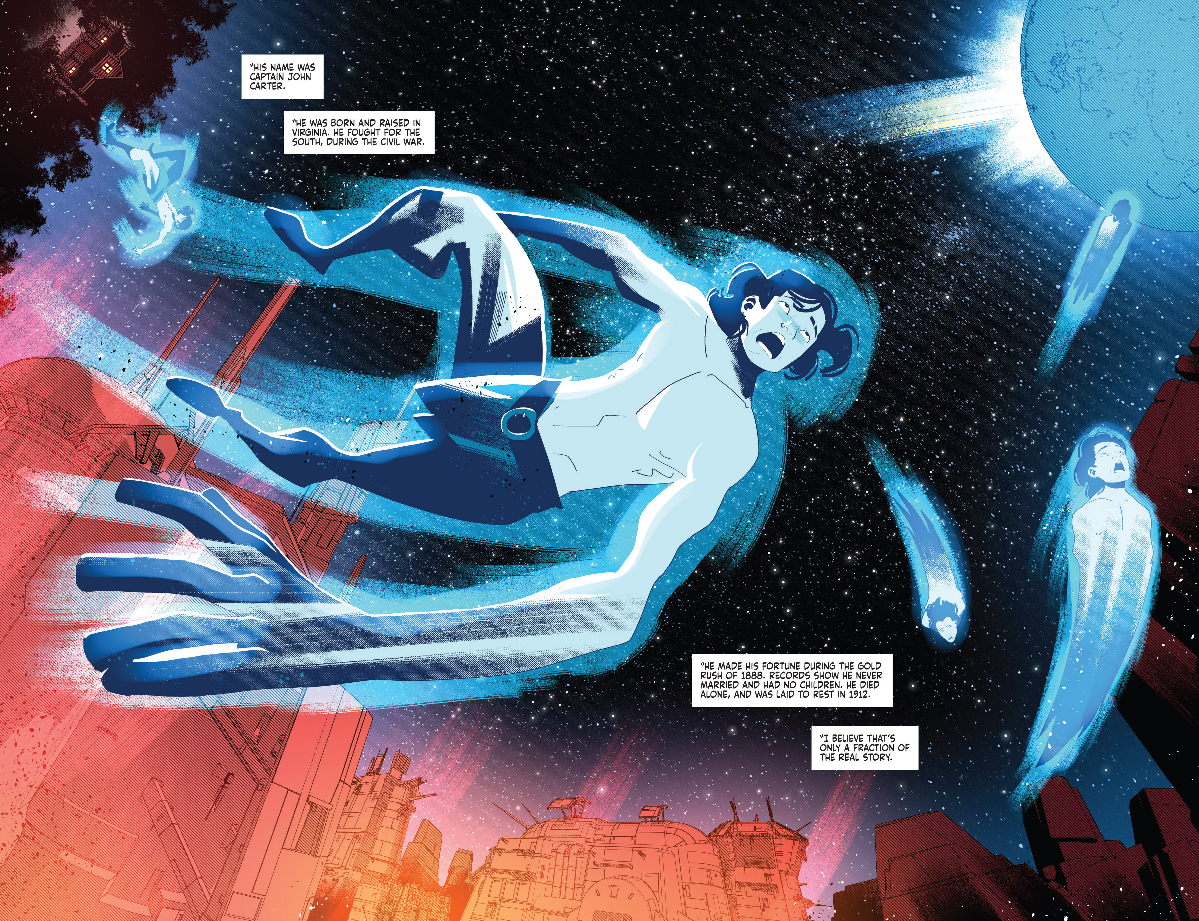 Read online John Carter of Mars comic -  Issue #1 - 4