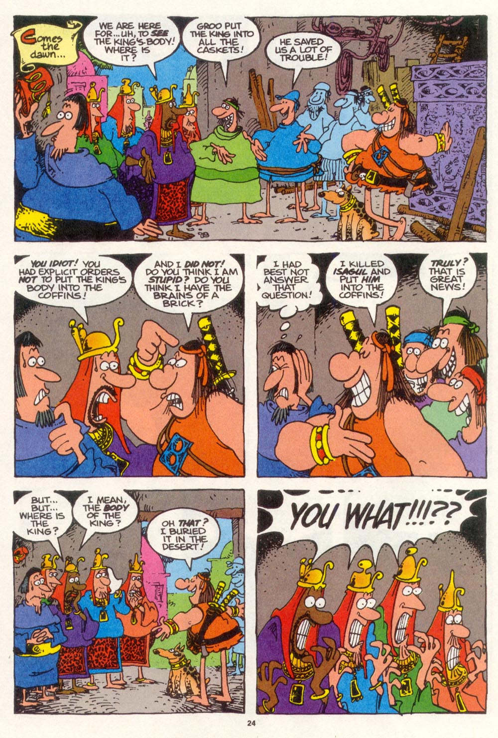 Read online Sergio Aragonés Groo the Wanderer comic -  Issue #110 - 26