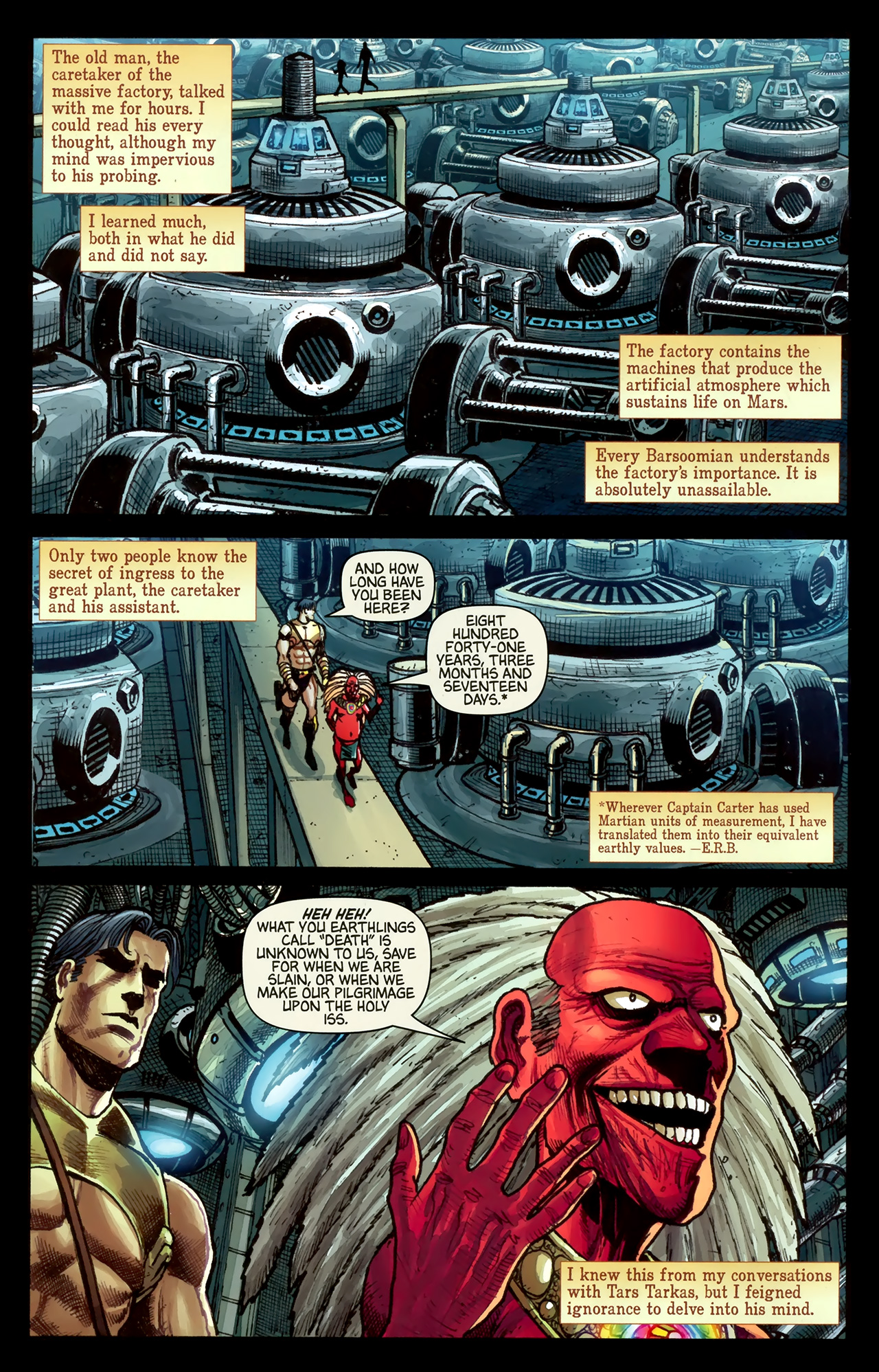 Read online Warlord of Mars comic -  Issue #7 - 7