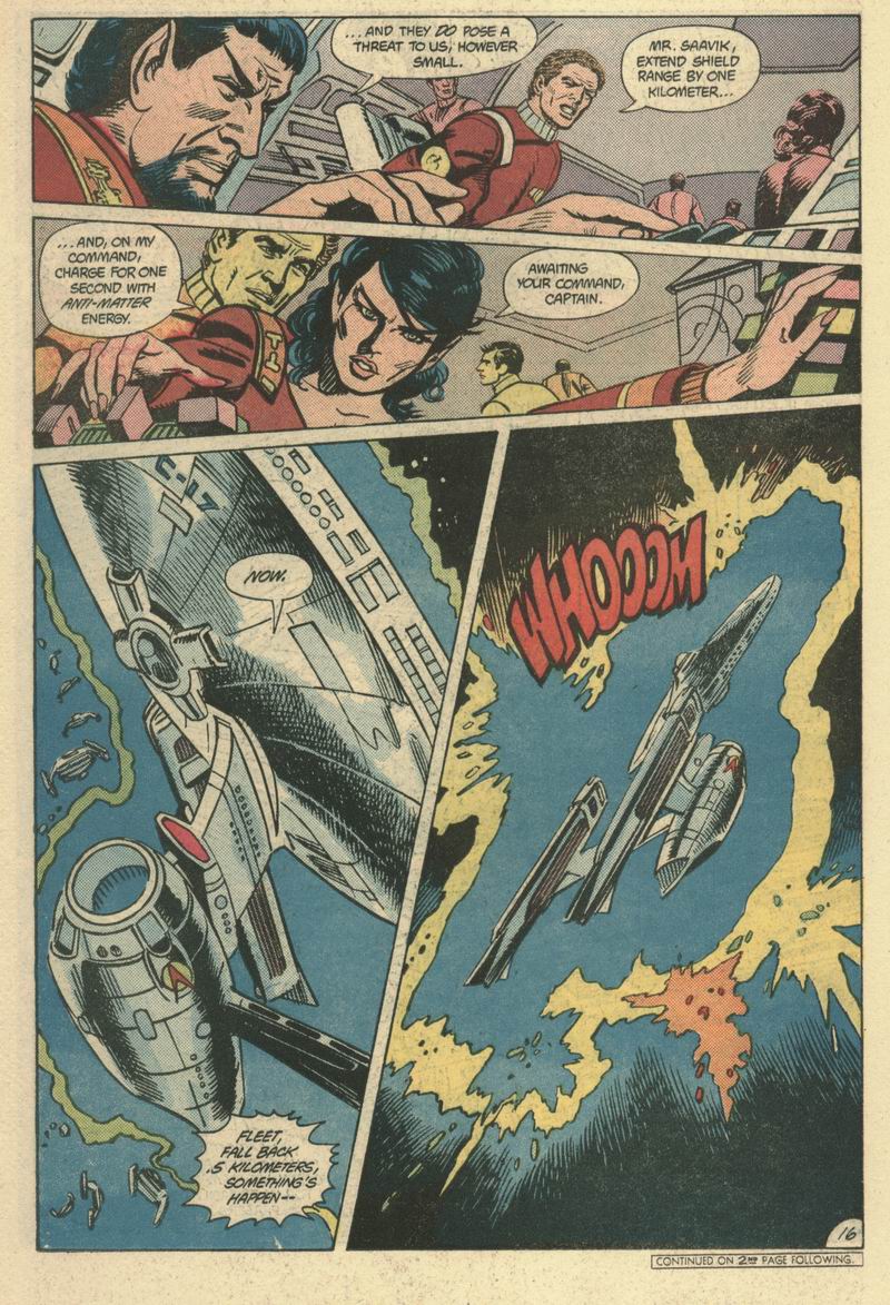 Read online Star Trek (1984) comic -  Issue #10 - 17