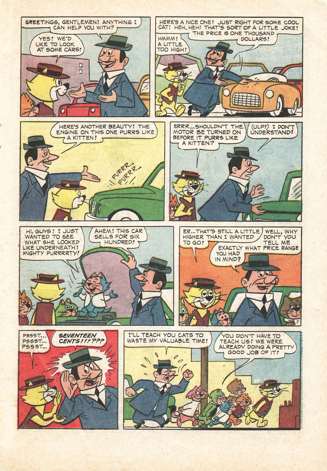 Read online Top Cat (1962) comic -  Issue #4 - 5