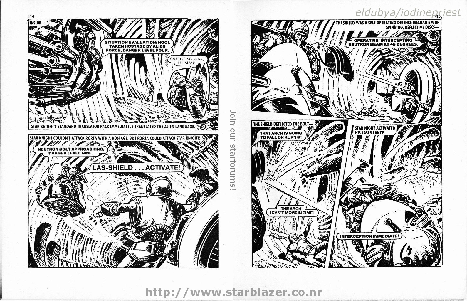 Read online Starblazer comic -  Issue #171 - 9