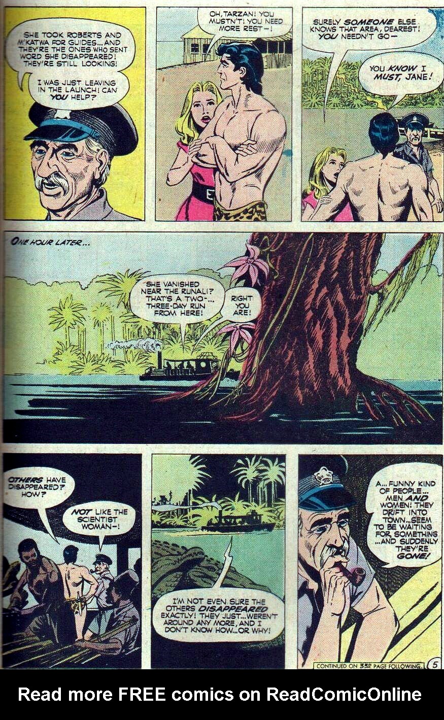 Read online Tarzan (1972) comic -  Issue #235 - 41