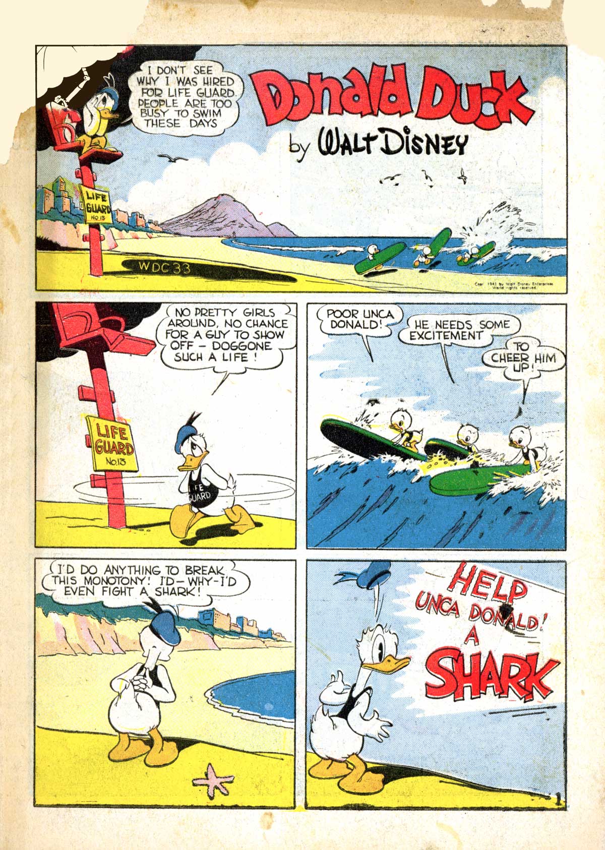 Read online Walt Disney's Comics and Stories comic -  Issue #33 - 3