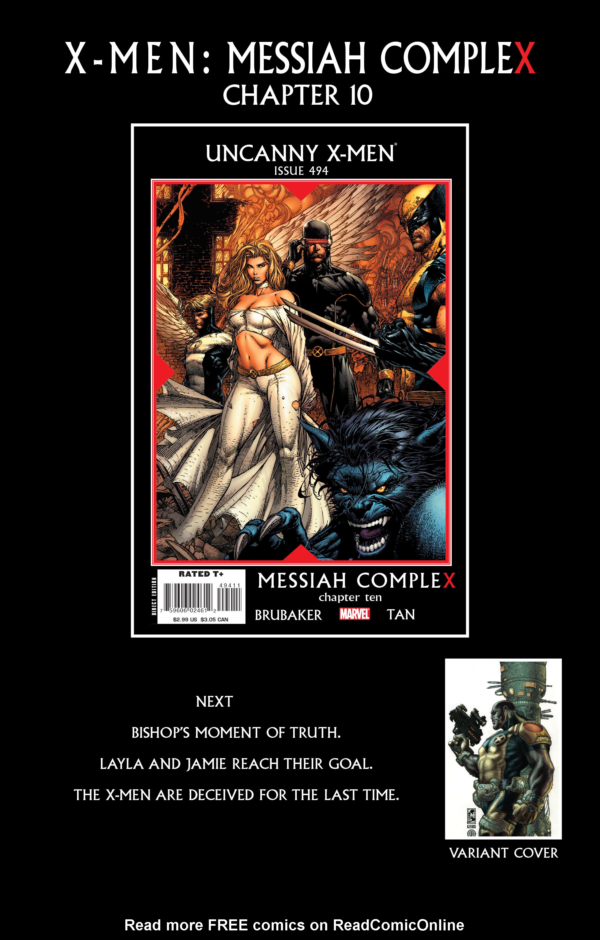 Read online X-Men: Messiah Complex comic -  Issue # Full - 254