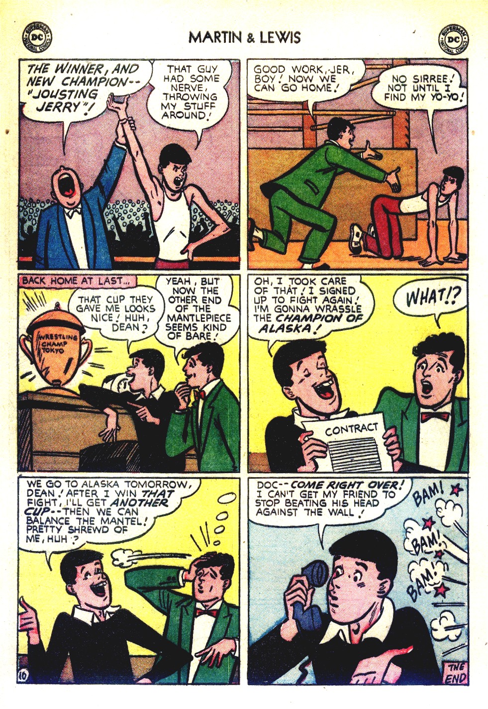 Read online The Adventures of Dean Martin and Jerry Lewis comic -  Issue #13 - 34