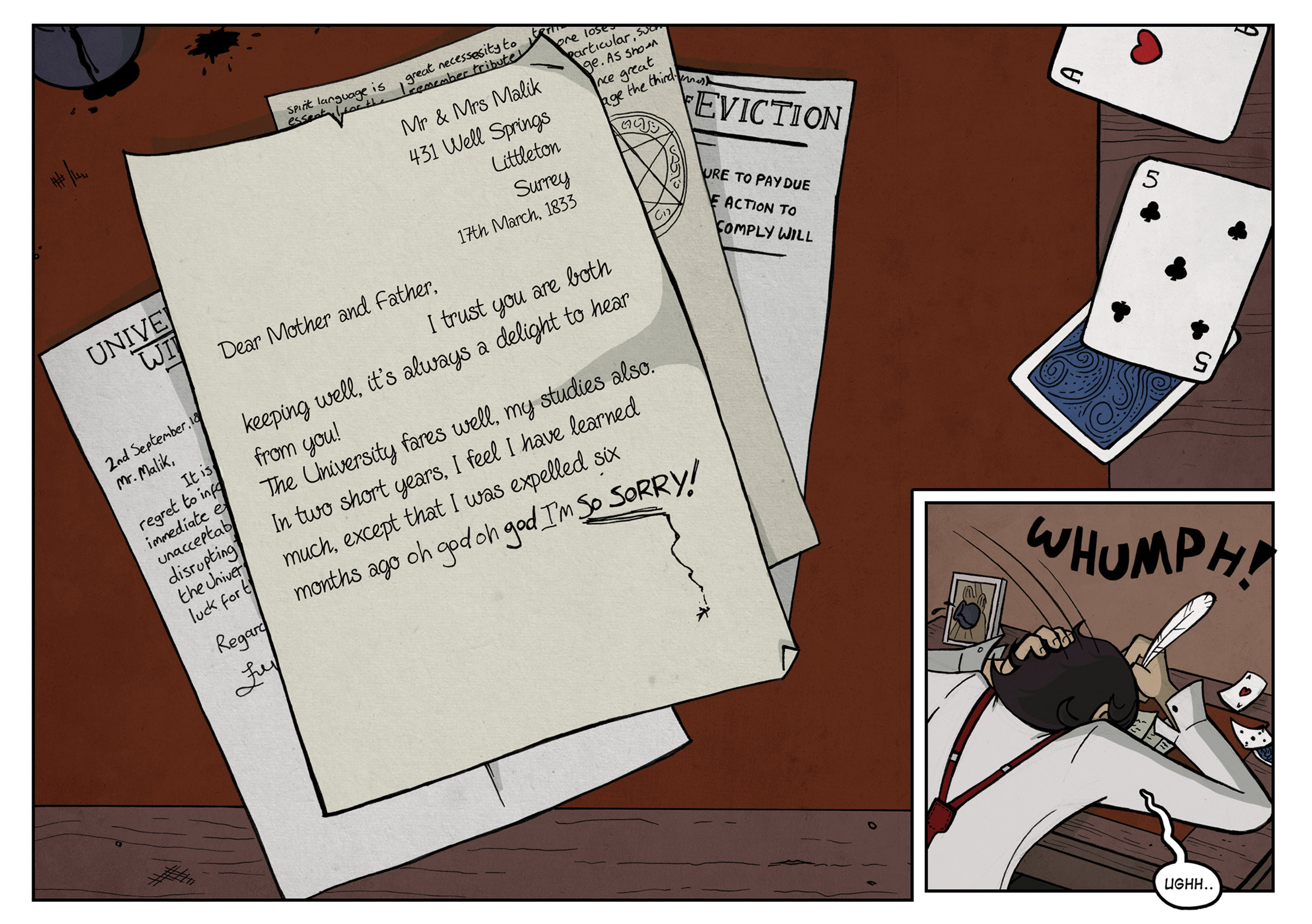Read online Widdershins comic -  Issue #1 - 5