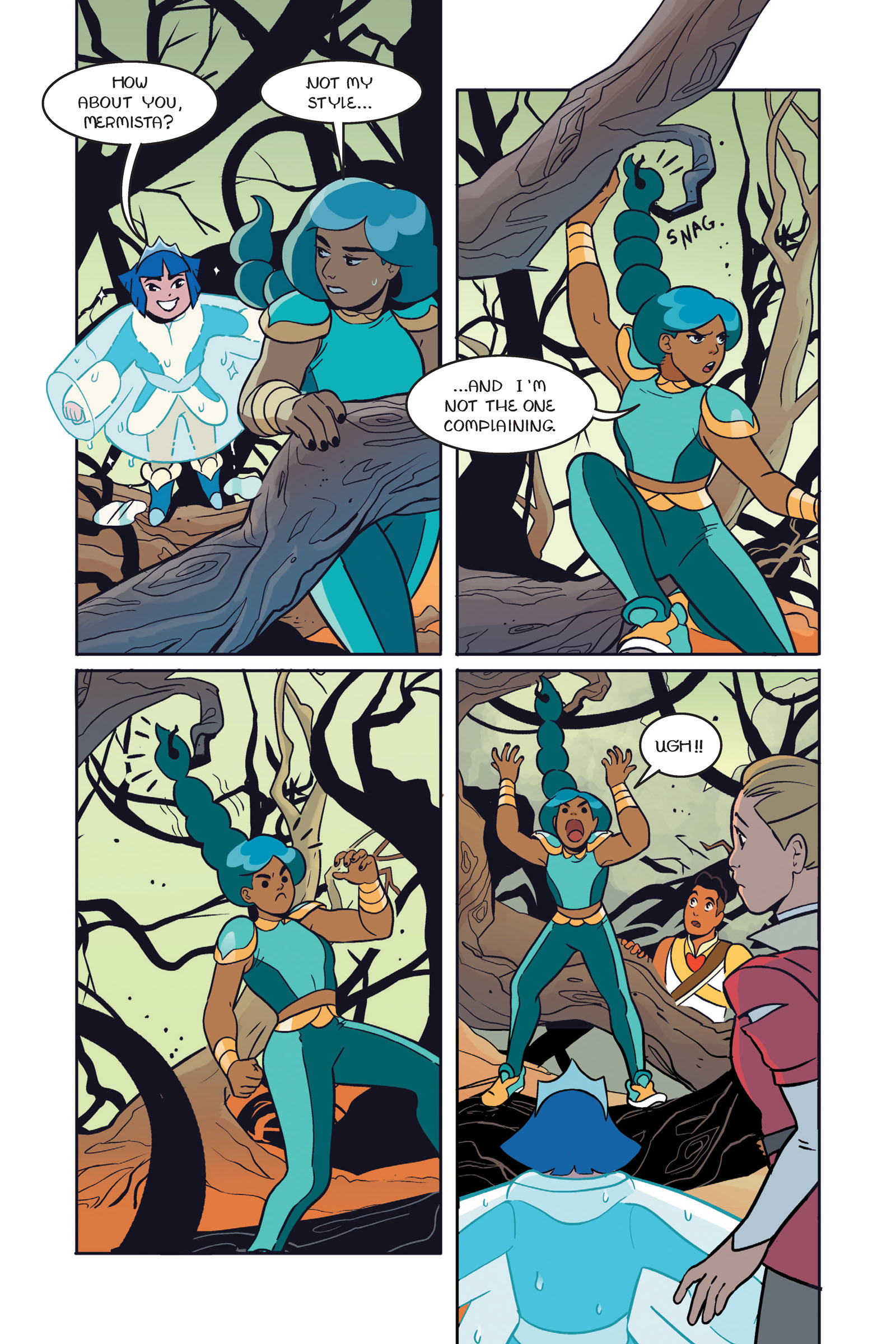 Read online She-Ra and the Princesses of Power: Legend of the Fire Princess comic -  Issue # TPB - 38