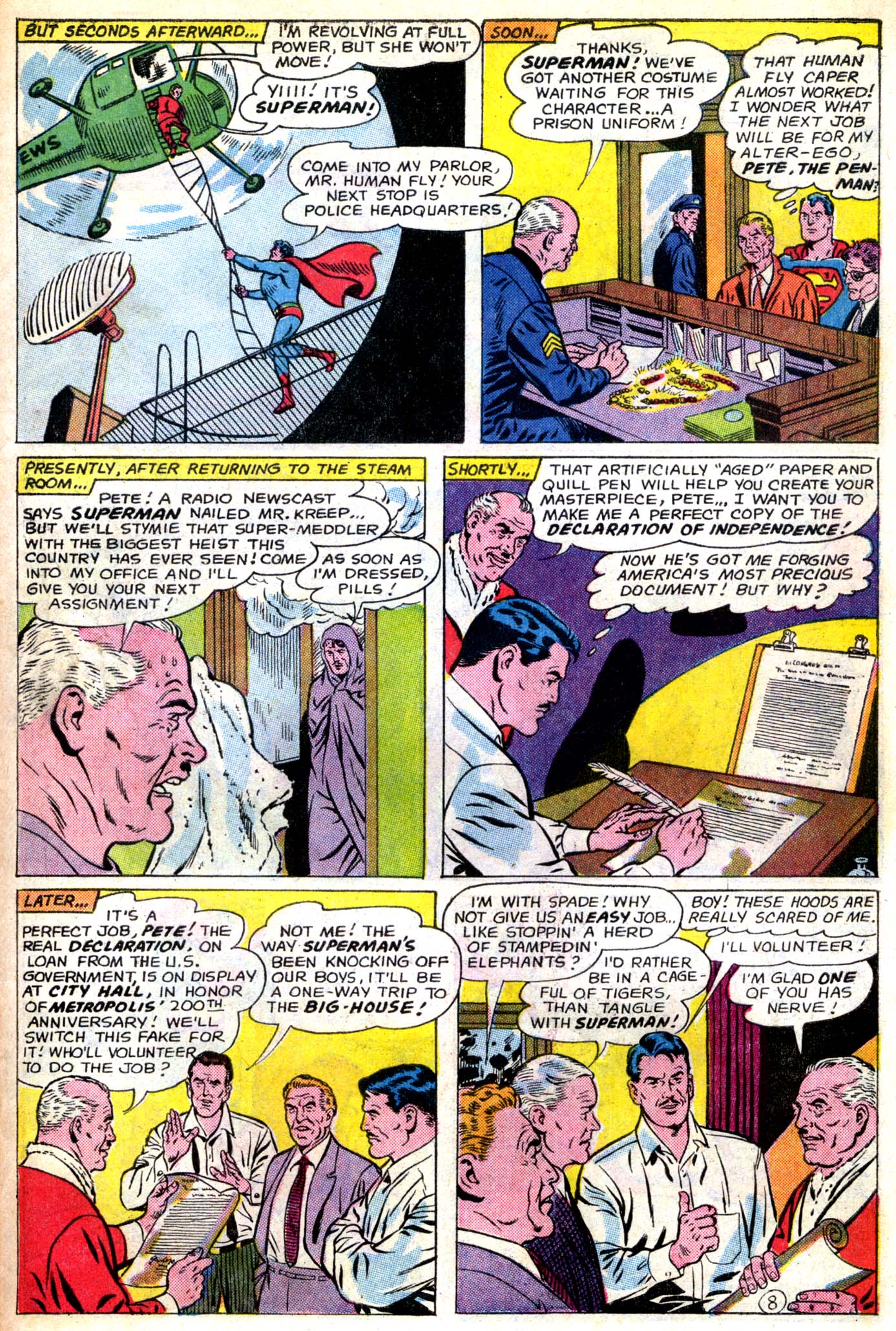 Read online Superman (1939) comic -  Issue #186 - 24