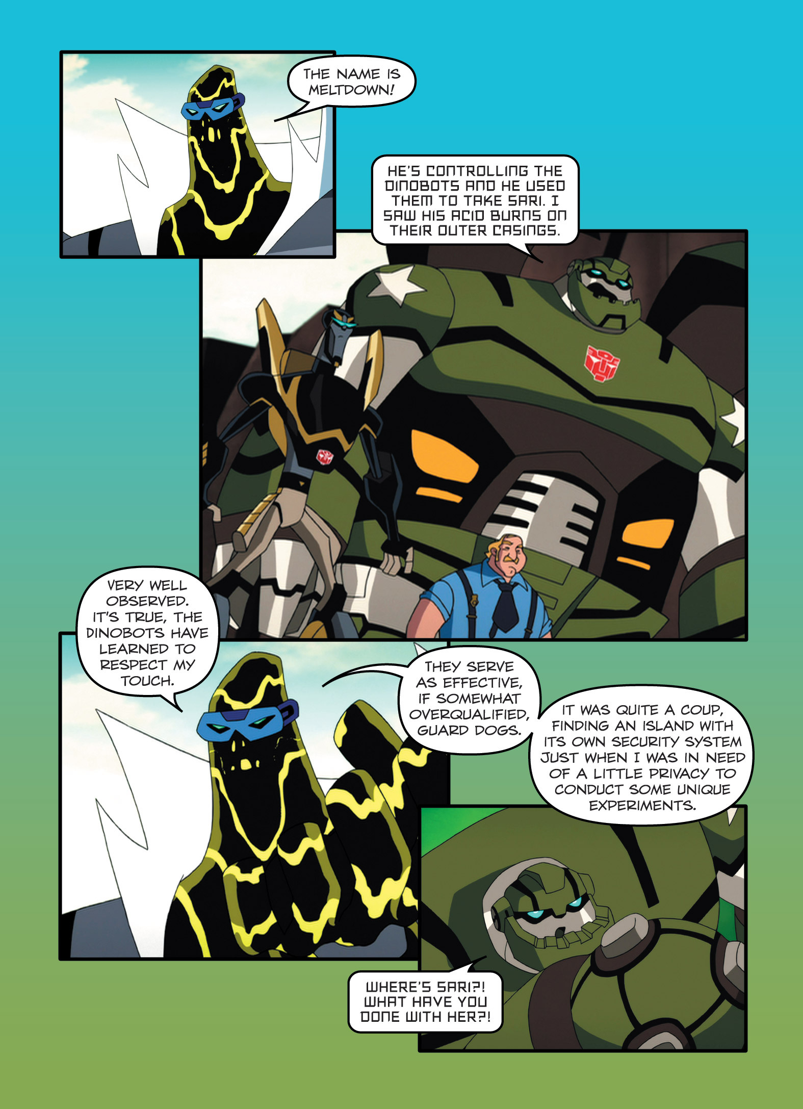 Read online Transformers Animated comic -  Issue #5 - 49