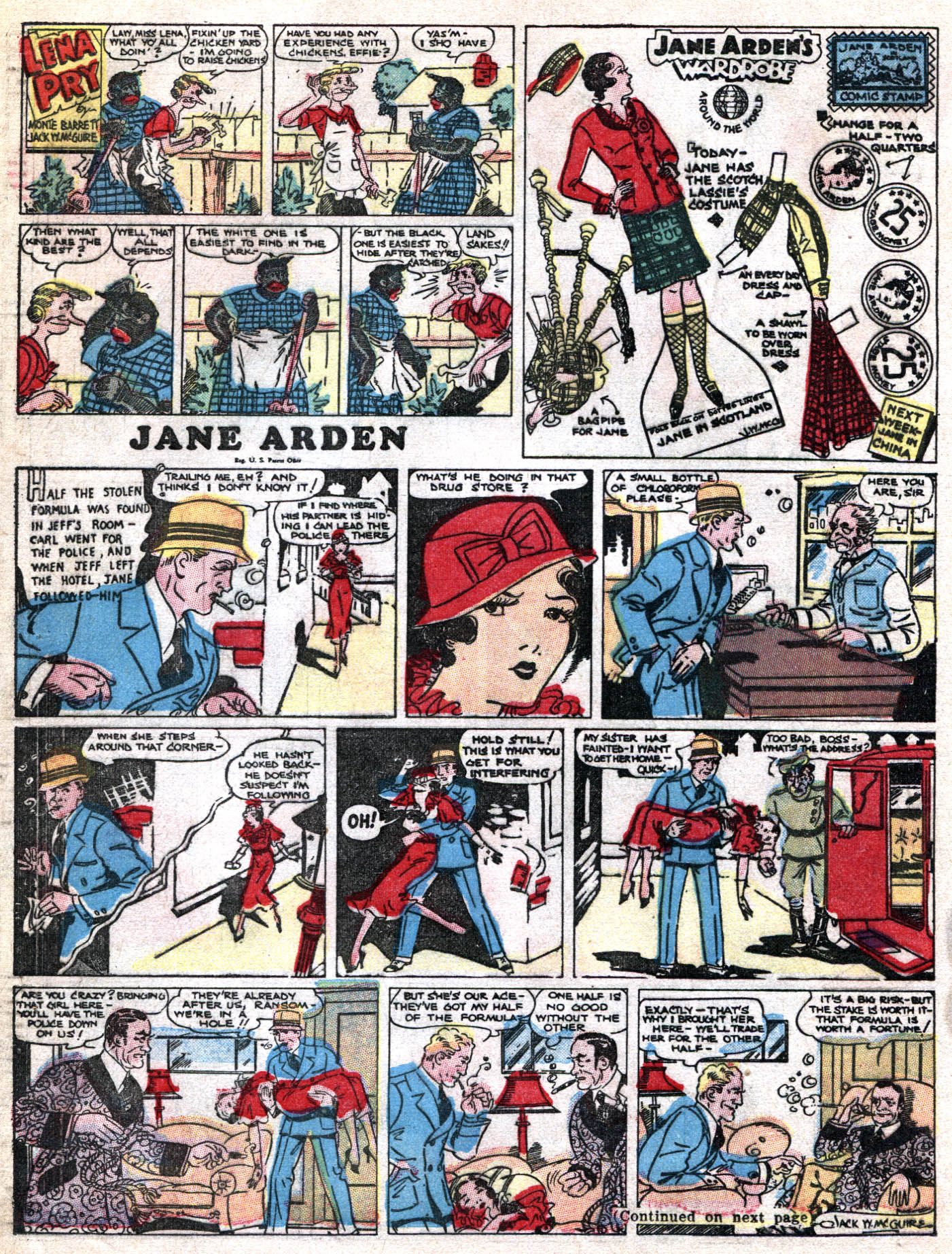 Read online Famous Funnies comic -  Issue #4 - 38