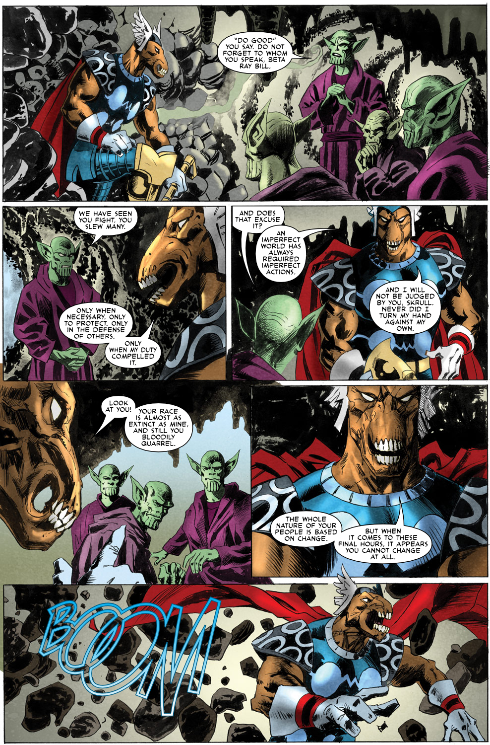 Read online Secret Invasion Aftermath: Beta Ray Bill - The Green of Eden comic -  Issue # Full - 23