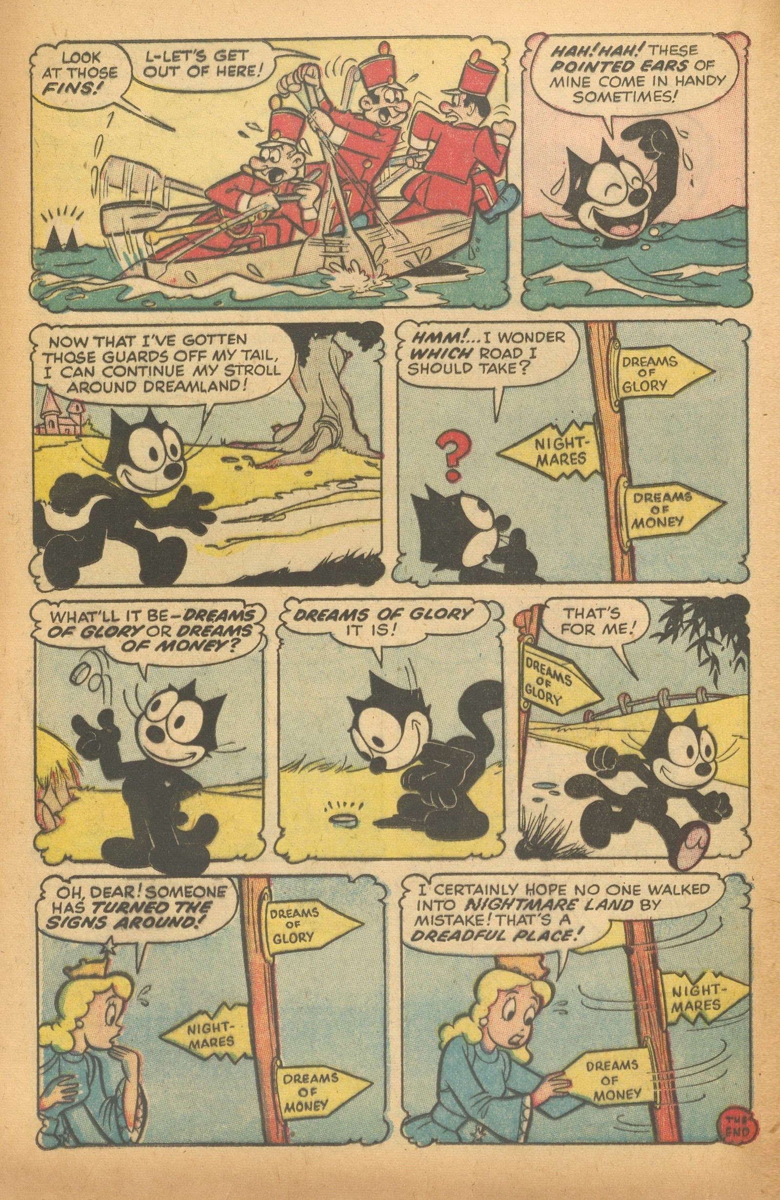 Read online Felix the Cat (1955) comic -  Issue #72 - 16