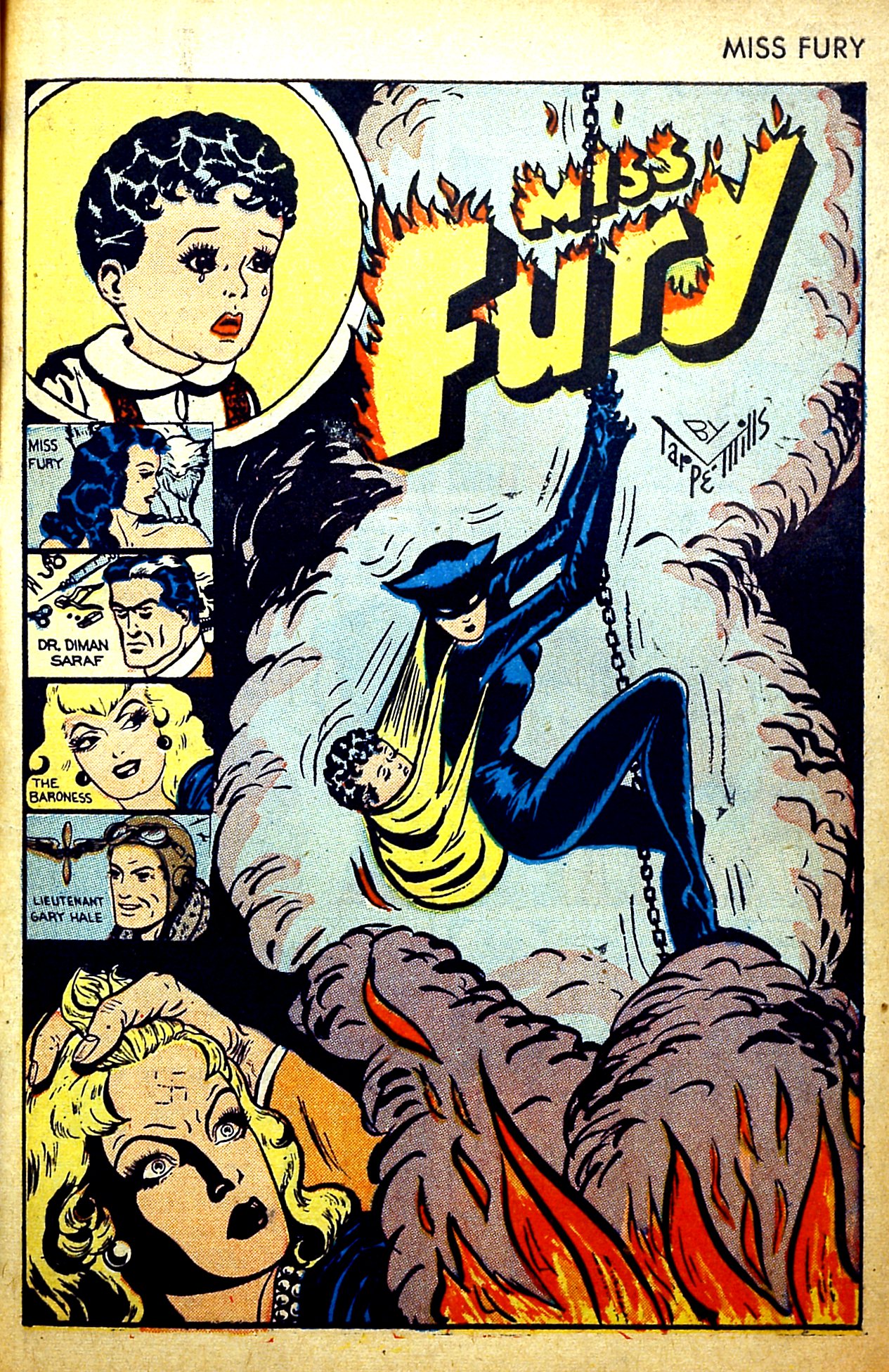 Read online Miss Fury (1942) comic -  Issue #8 - 4
