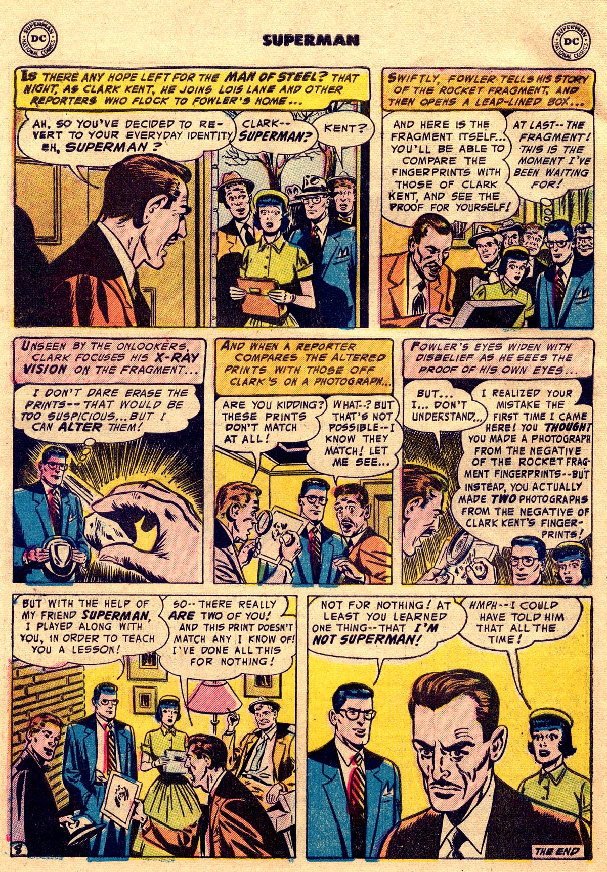 Read online Superman (1939) comic -  Issue #100 - 32