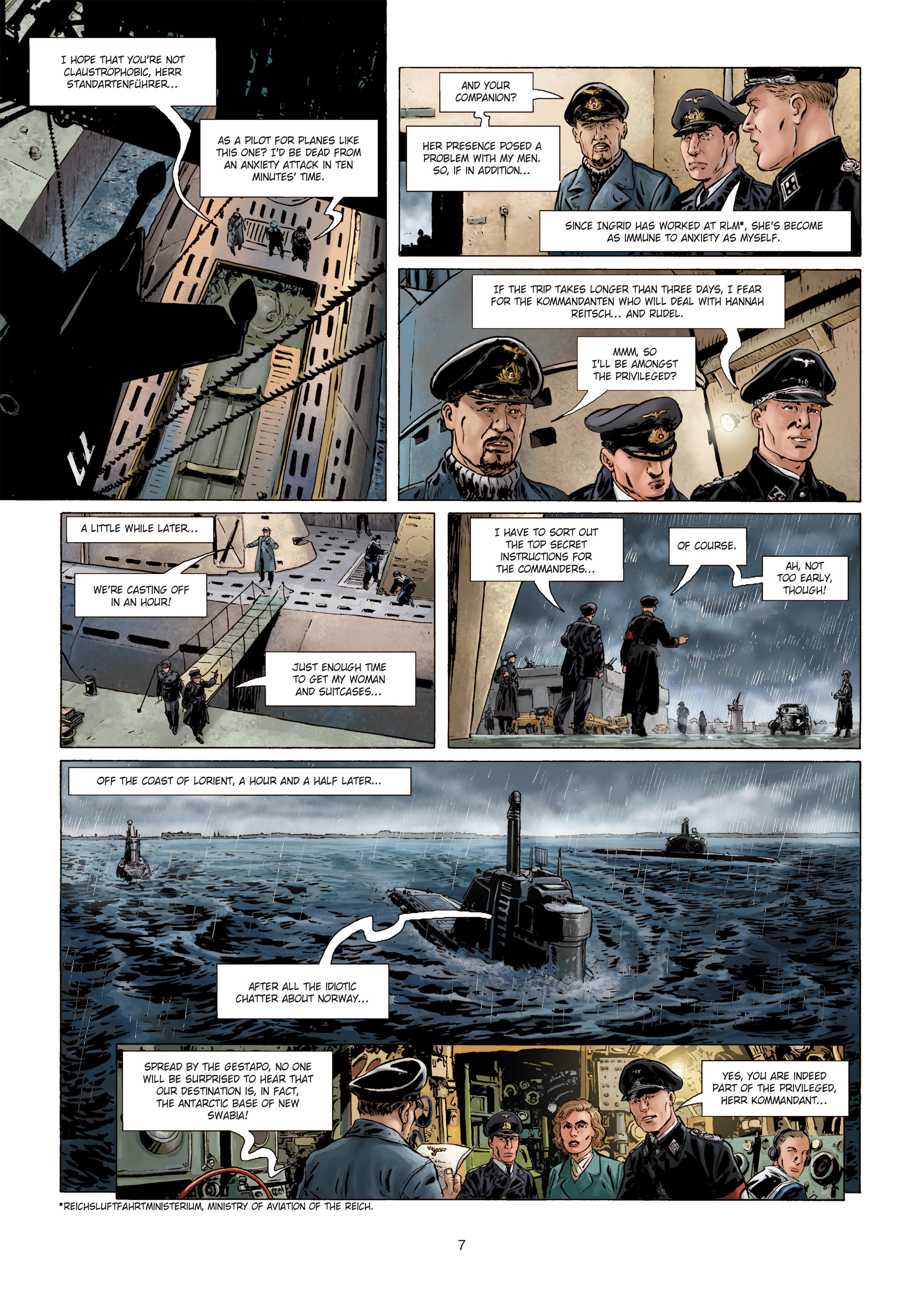 Read online Wunderwaffen comic -  Issue #6 - 7