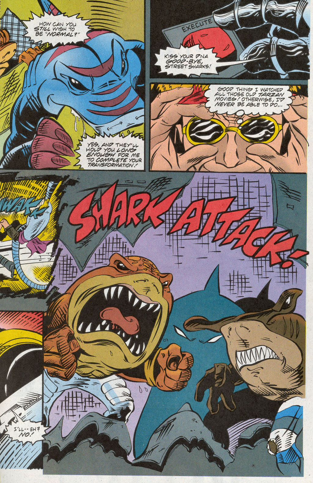 Read online Street Sharks comic -  Issue #3 - 6