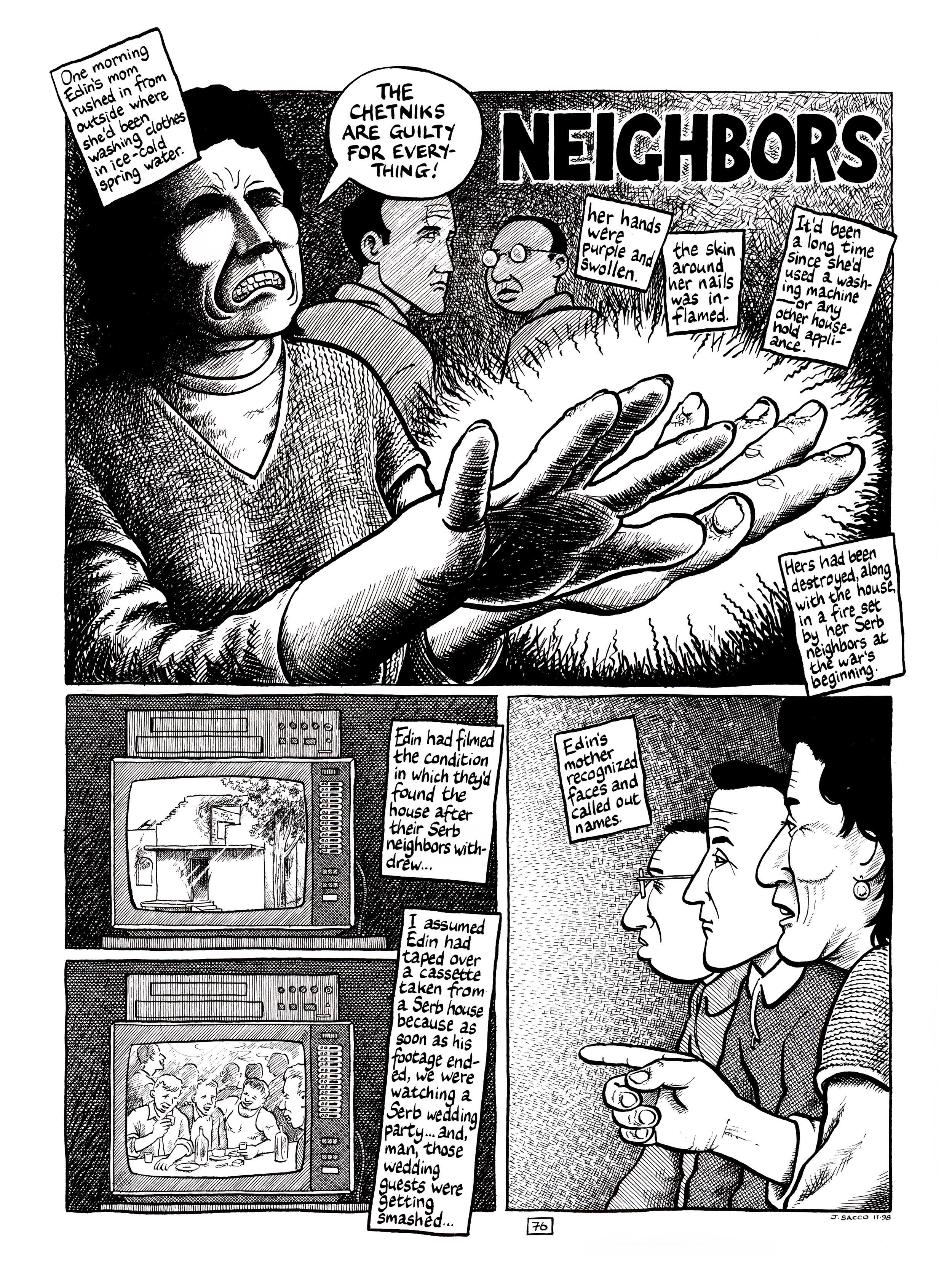 Read online Safe Area Goražde comic -  Issue # TPB (Part 2) - 17