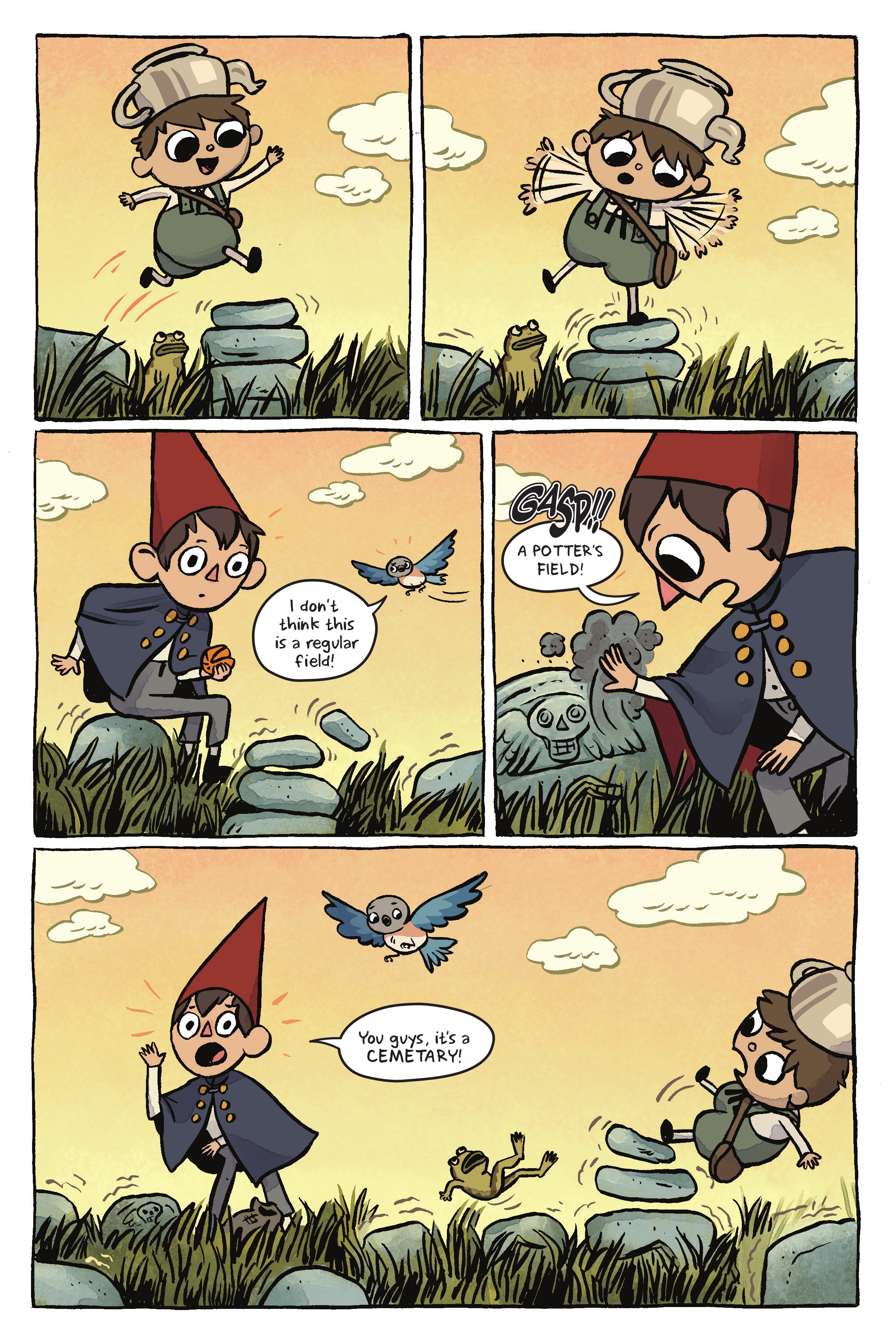 Read online Over the Garden Wall: Benevolent Sisters of Charity comic -  Issue # TPB - 16