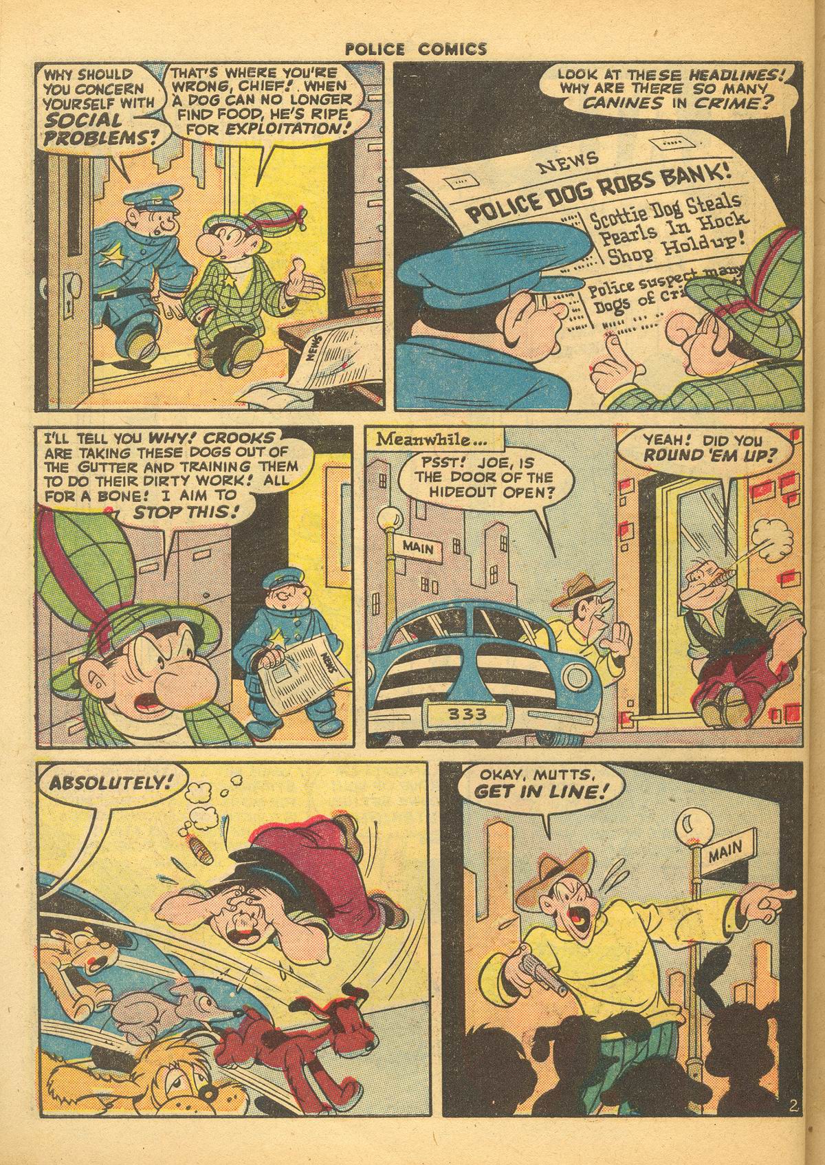 Read online Police Comics comic -  Issue #64 - 46