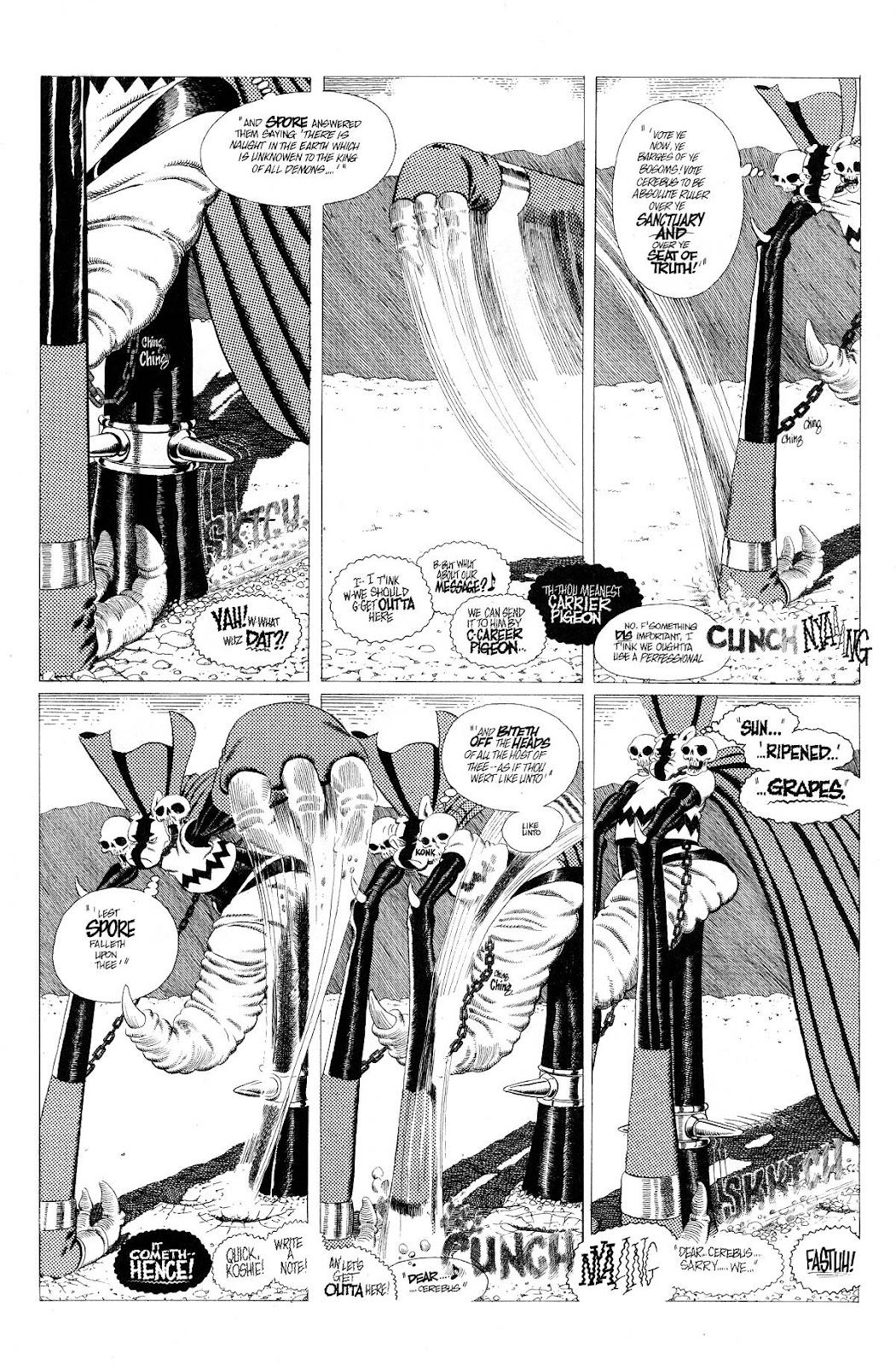 Cerebus Issue #276 #275 - English 11 Cerebus Issue #276 #275 - English 11