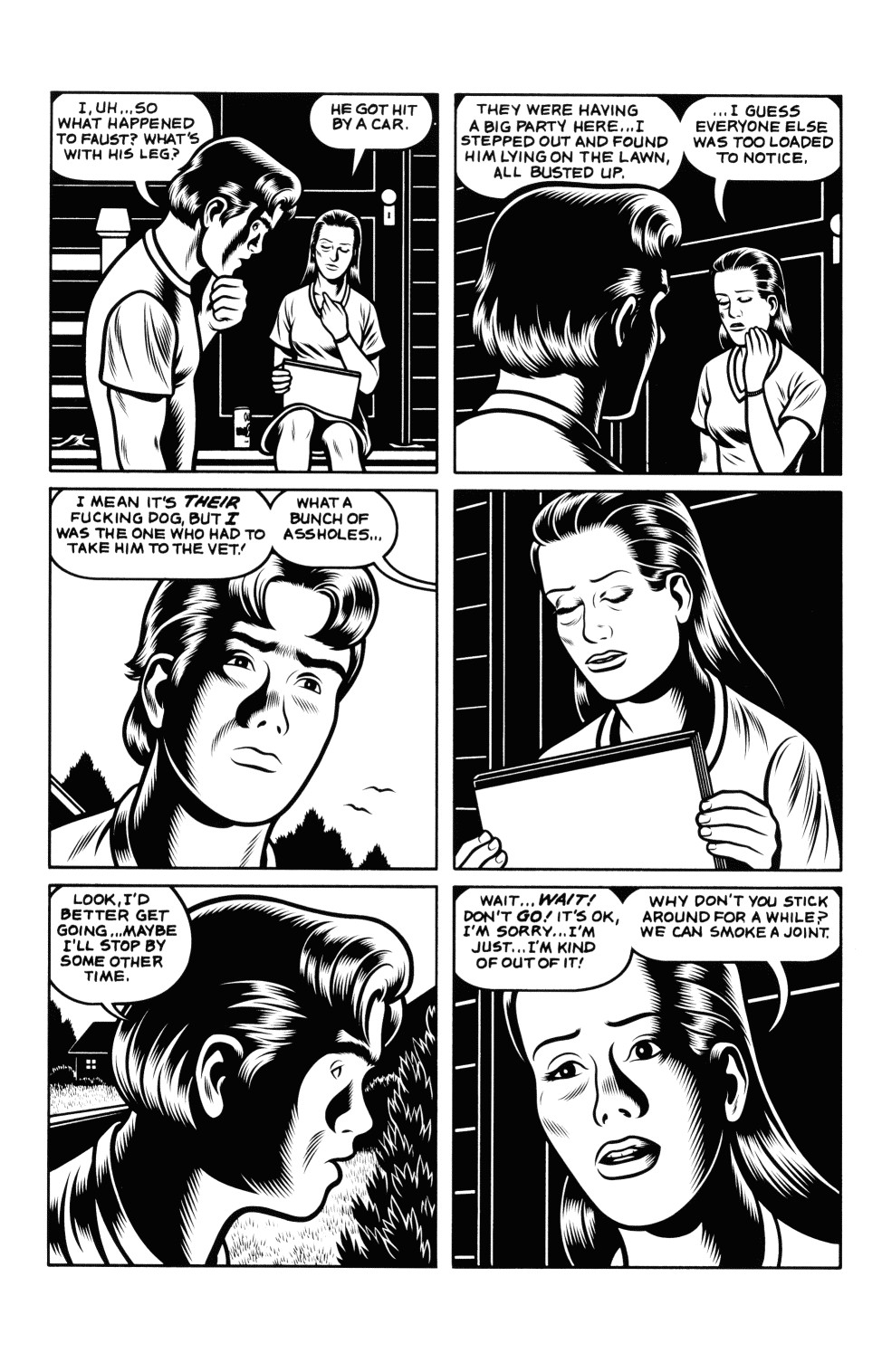 Read online Black Hole comic -  Issue #8 - 9