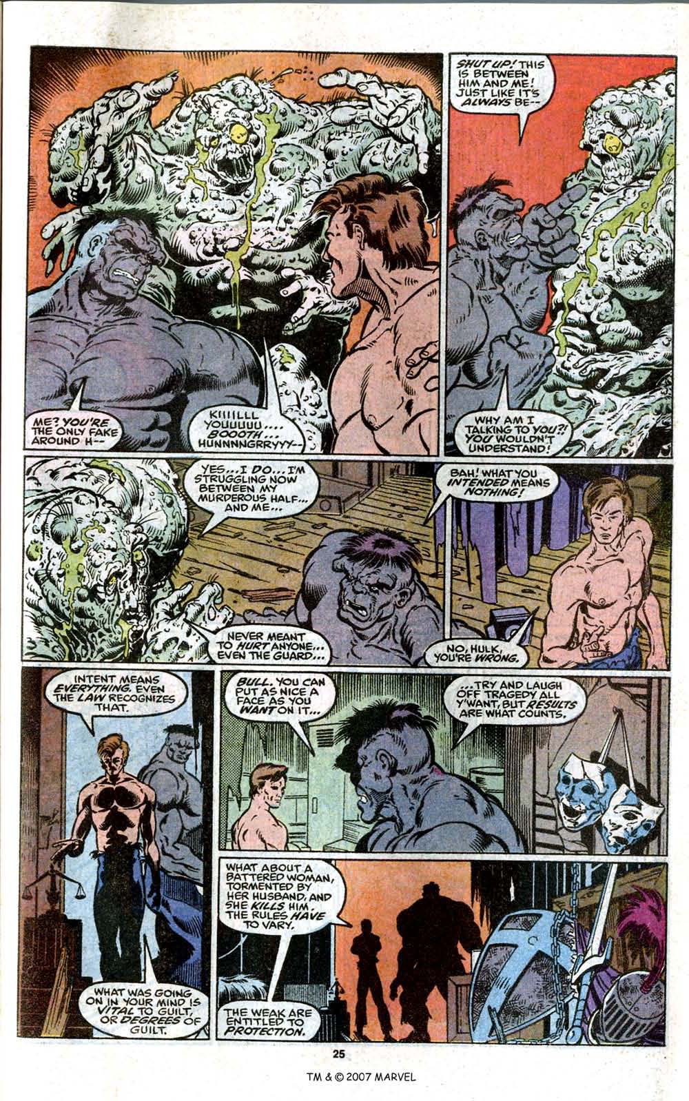 Read online The Incredible Hulk Annual comic -  Issue #16 - 27