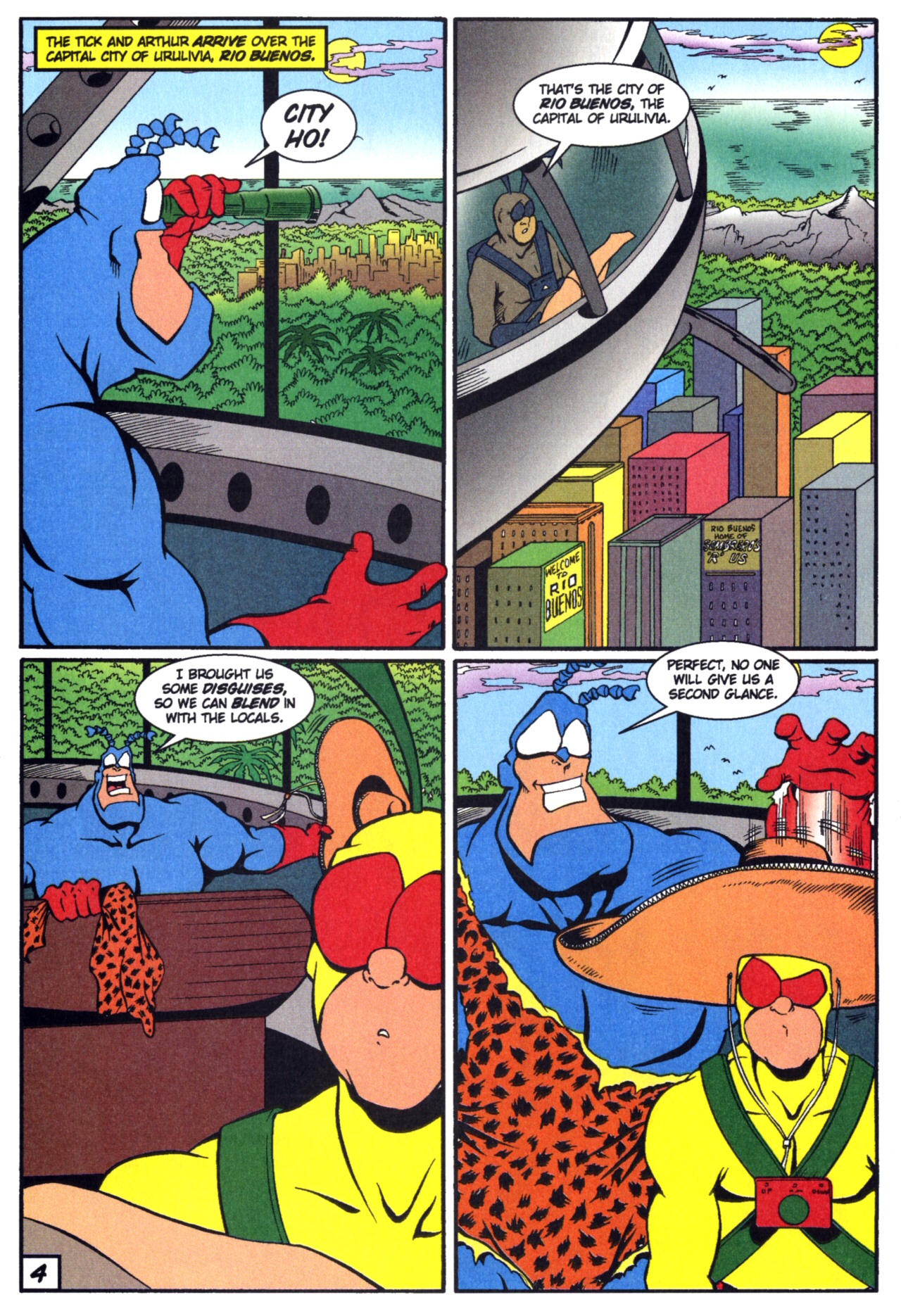 Read online The Tick's Golden Age Comic comic -  Issue #2 - 17