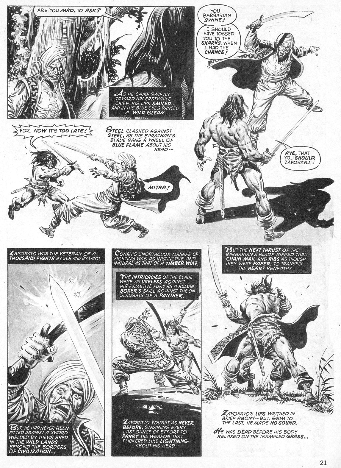 The Savage Sword Of Conan Issue #22 #23 - English 21