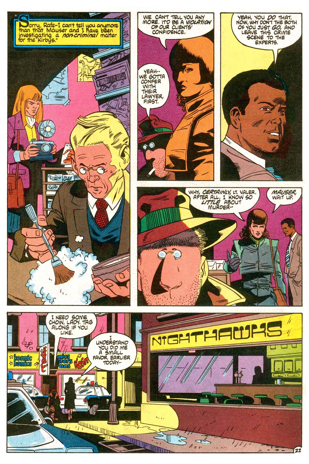 Read online The P.I.'s: Michael Mauser and Ms. Tree comic -  Issue #1 - 28